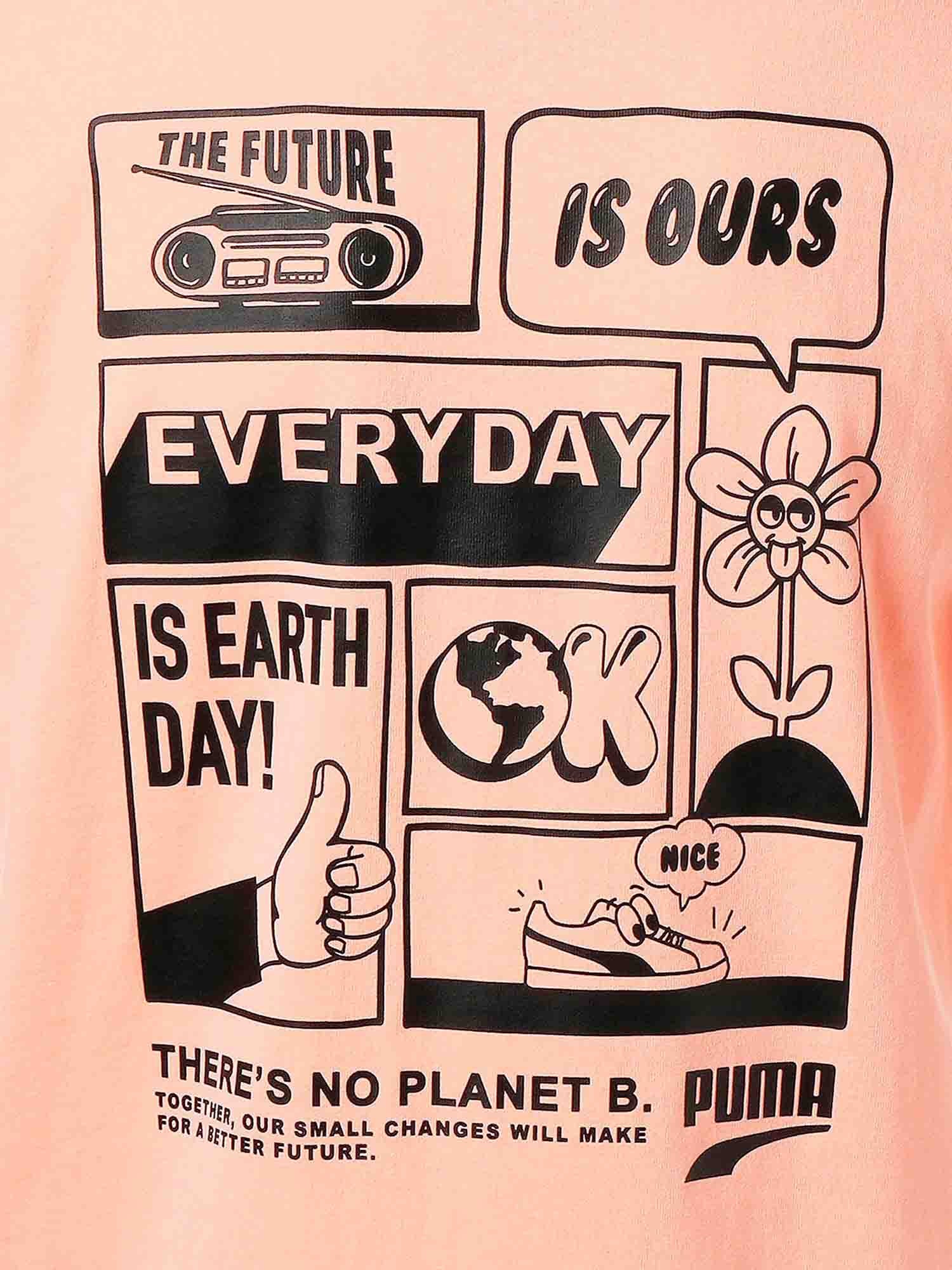 T-shirt Arancio Puma