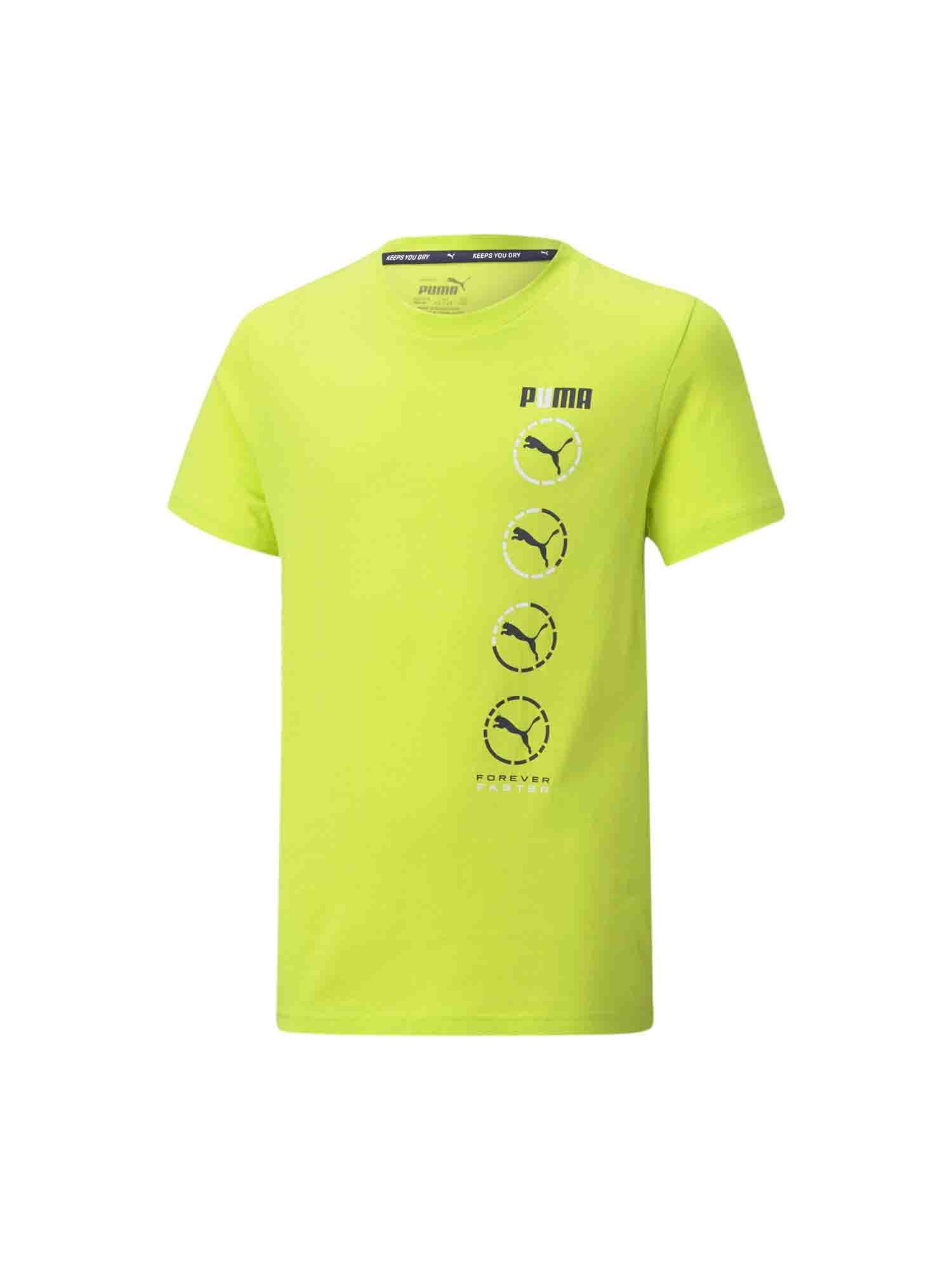 T-shirt Giallo Puma