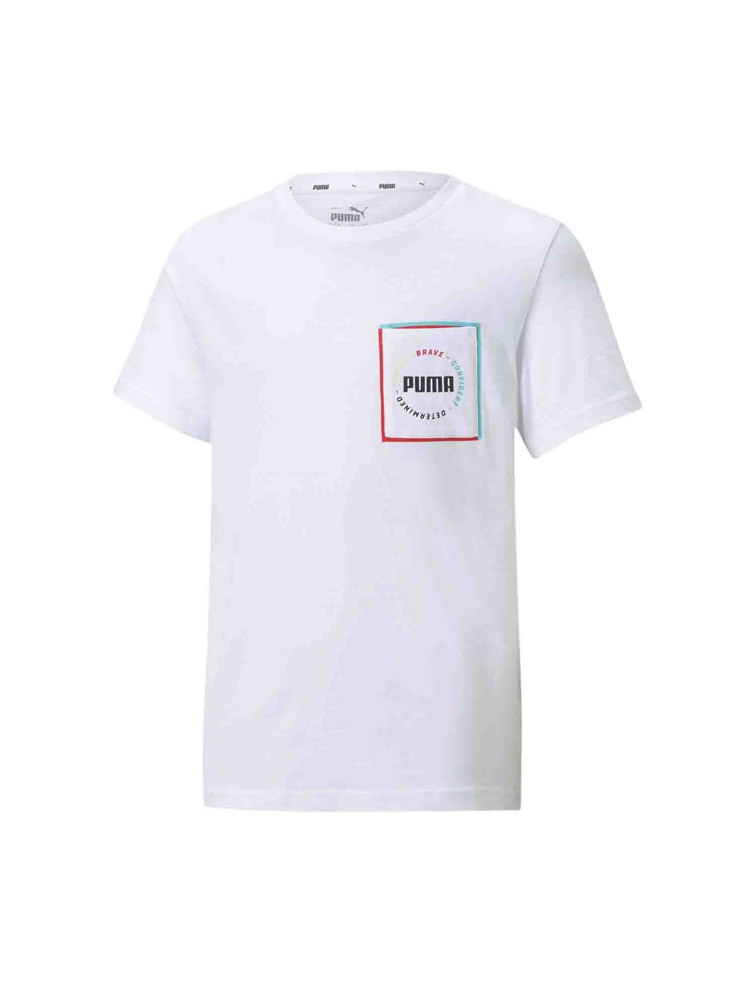 T-shirt Bianco Puma