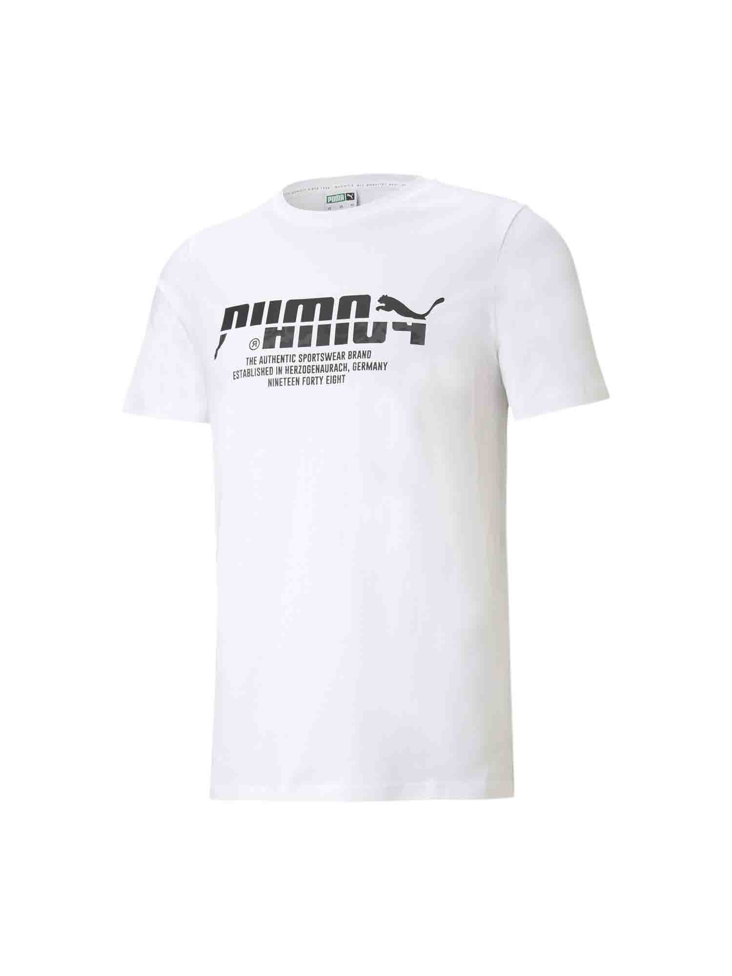 T-shirt Bianco Puma