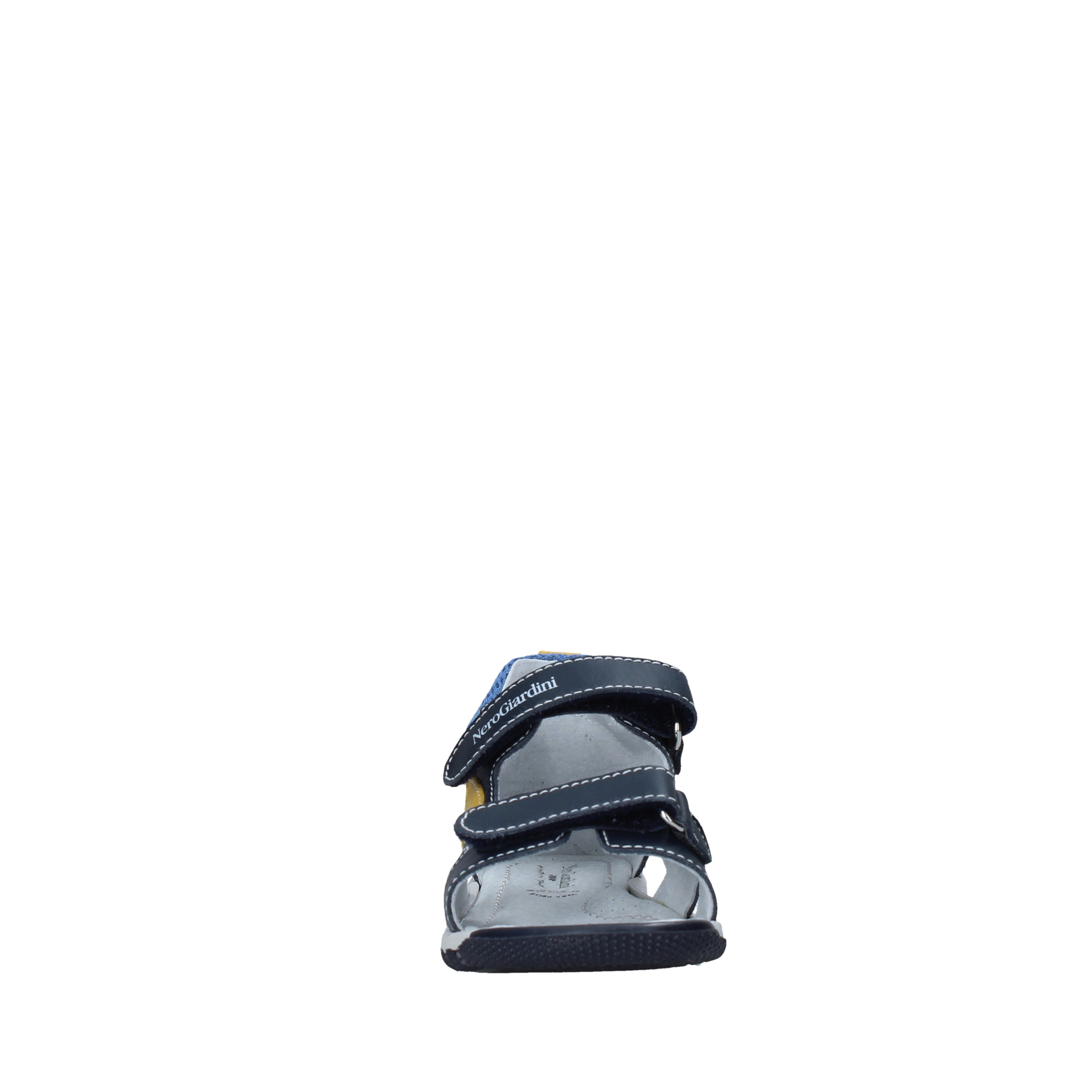 Sandali con strappi Blu Nero Giardini Junior