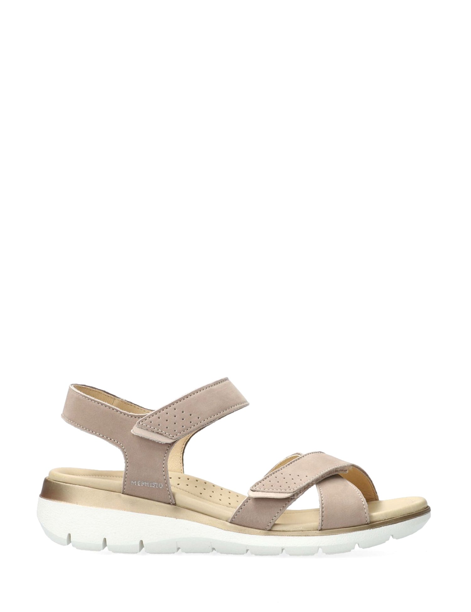 Sandali con strappi Beige Mephisto