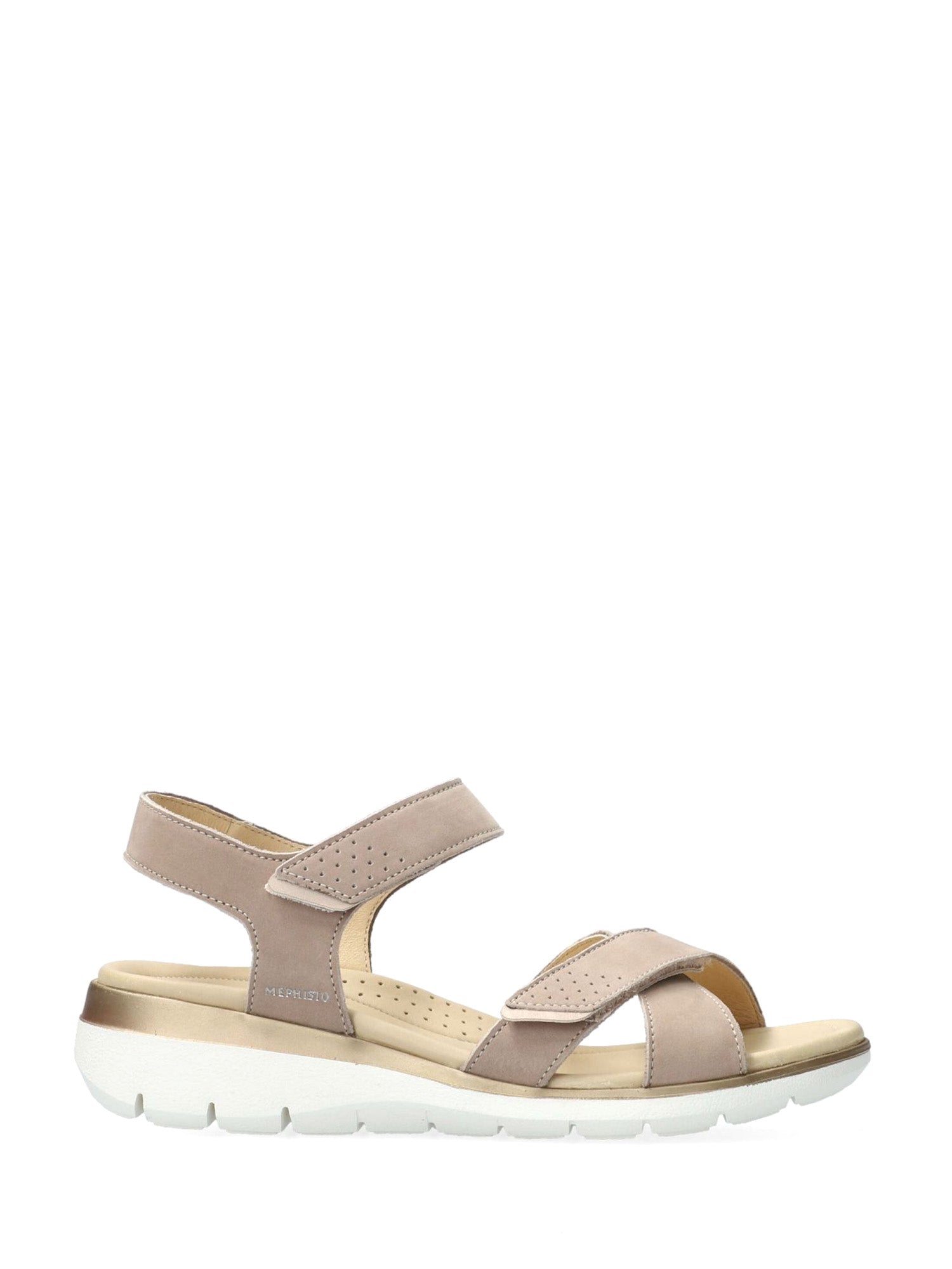 Sandali con strappi Beige Mephisto