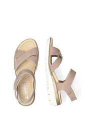 Sandali con strappi Beige Mephisto