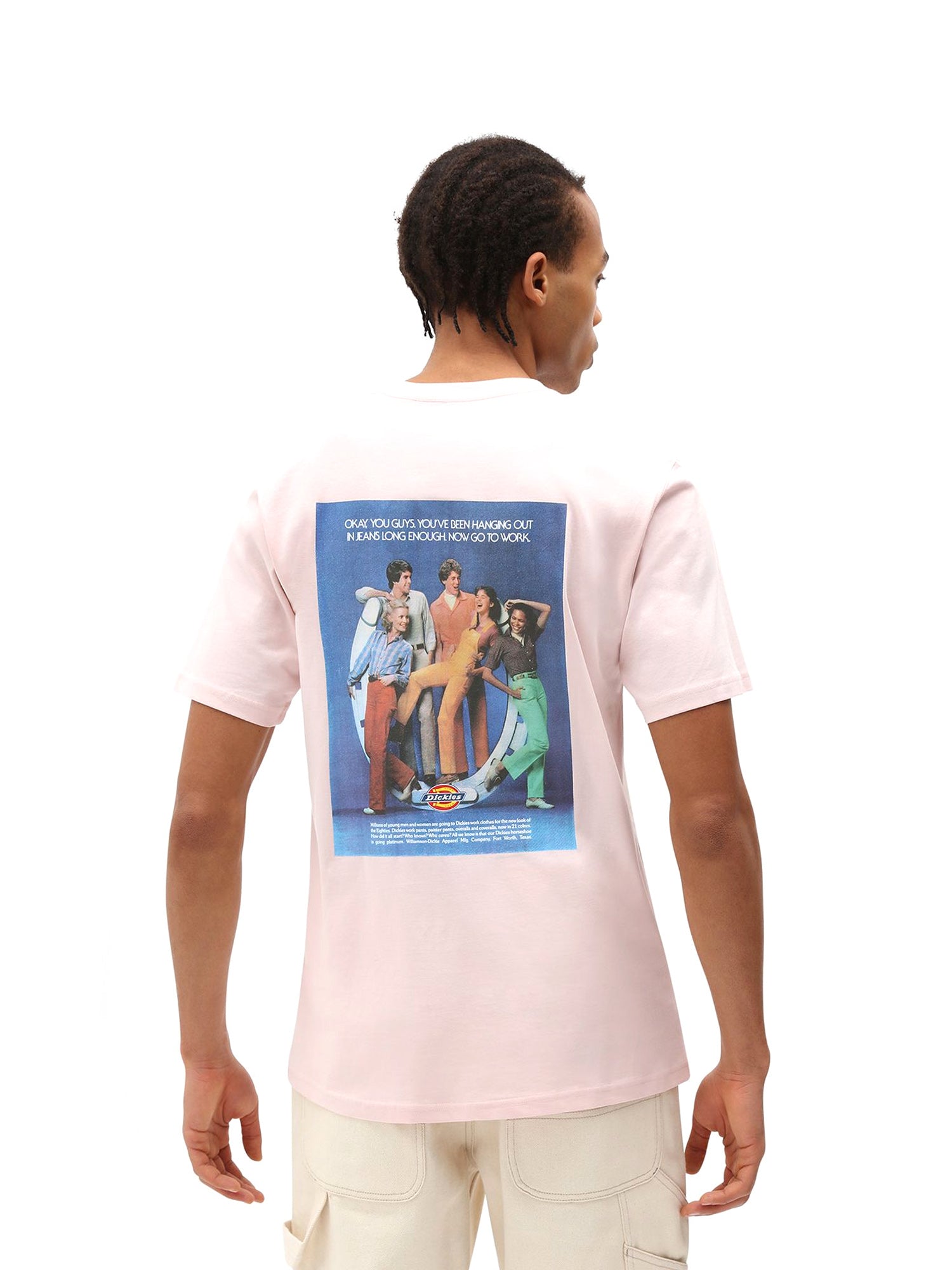 T-shirt Rosa Dickies