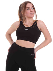 Top e canotte Nero Fila