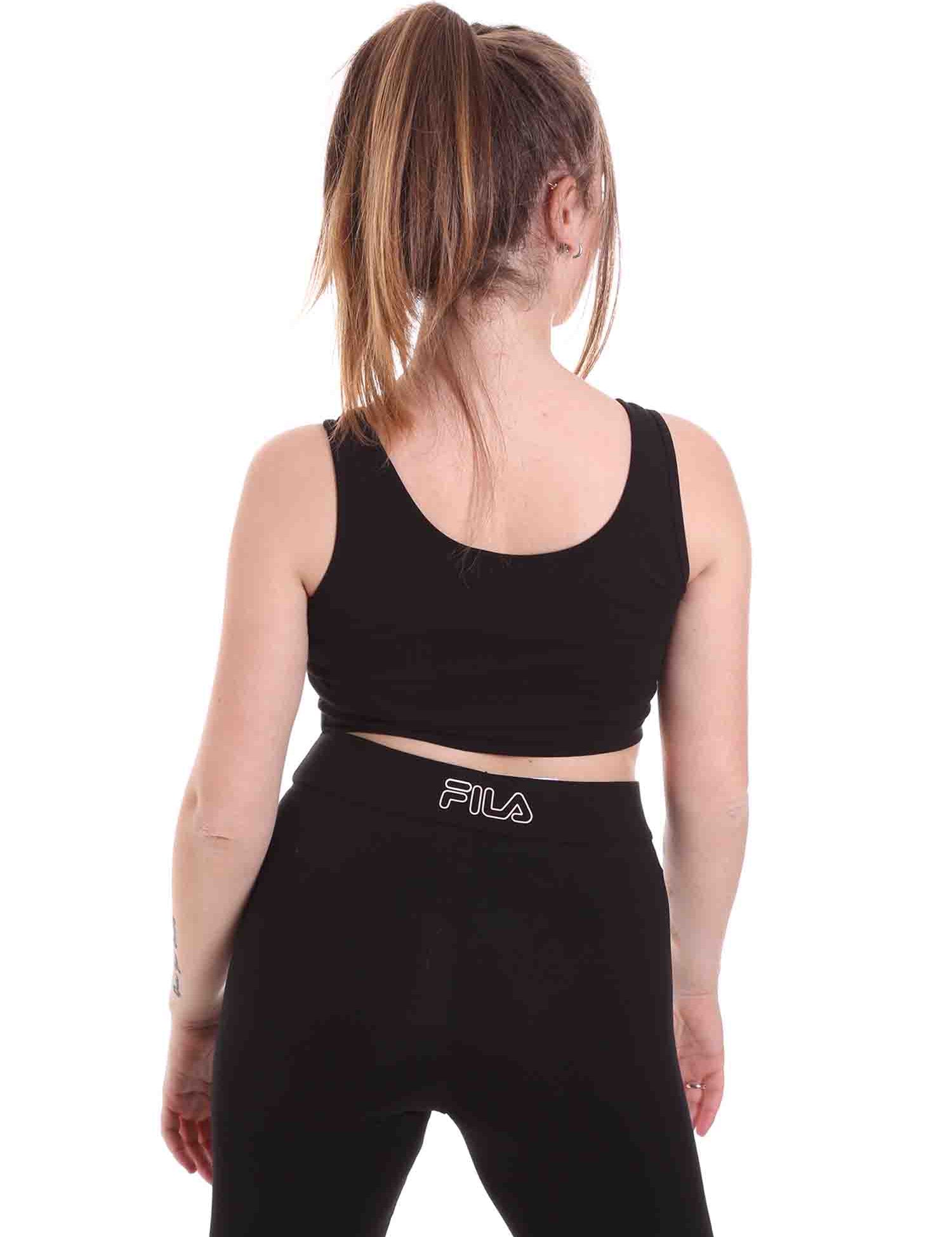 Top e canotte Nero Fila