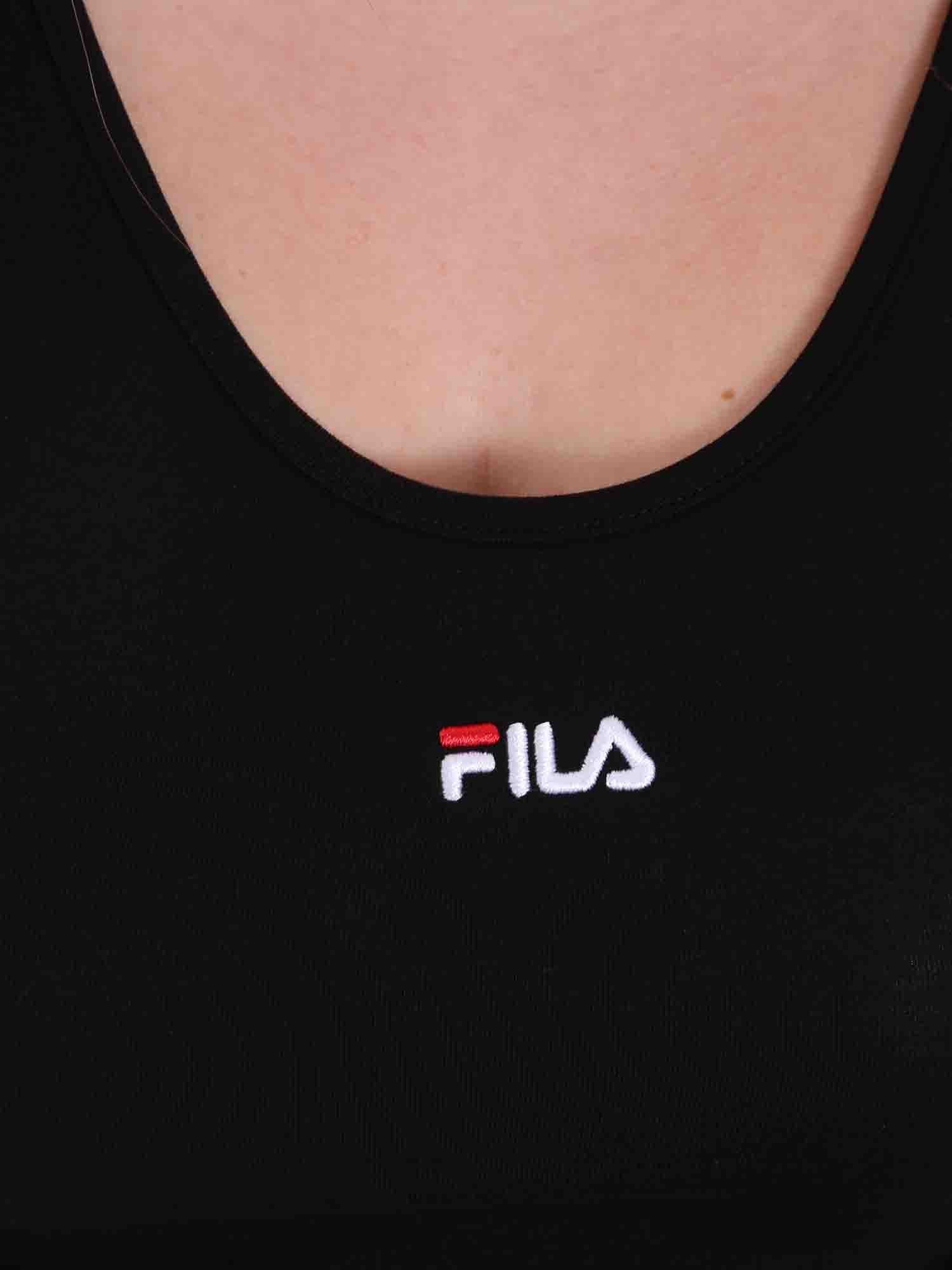 Top e canotte Nero Fila