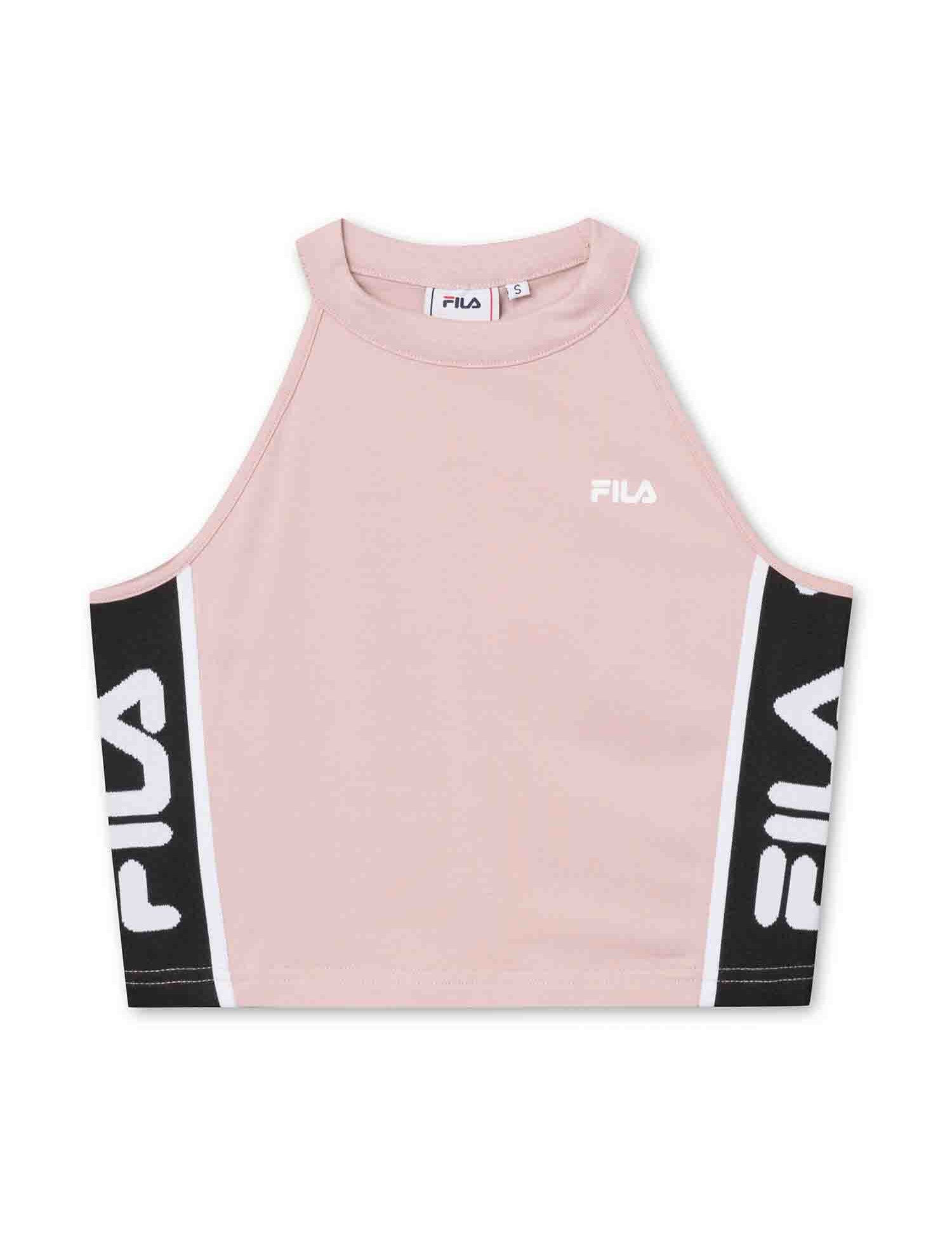 Top e canotte Rosa Fila