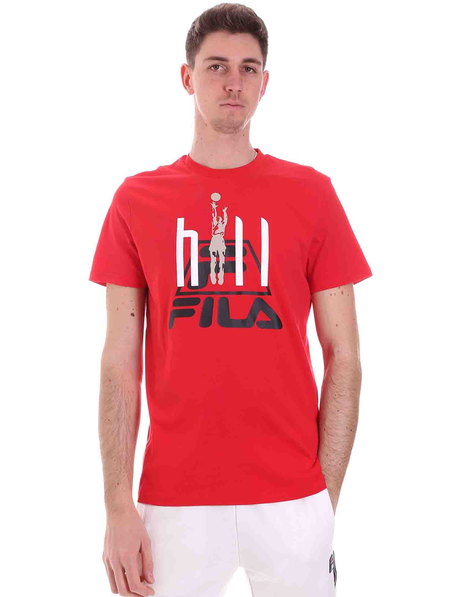 T-shirt Rosso Fila