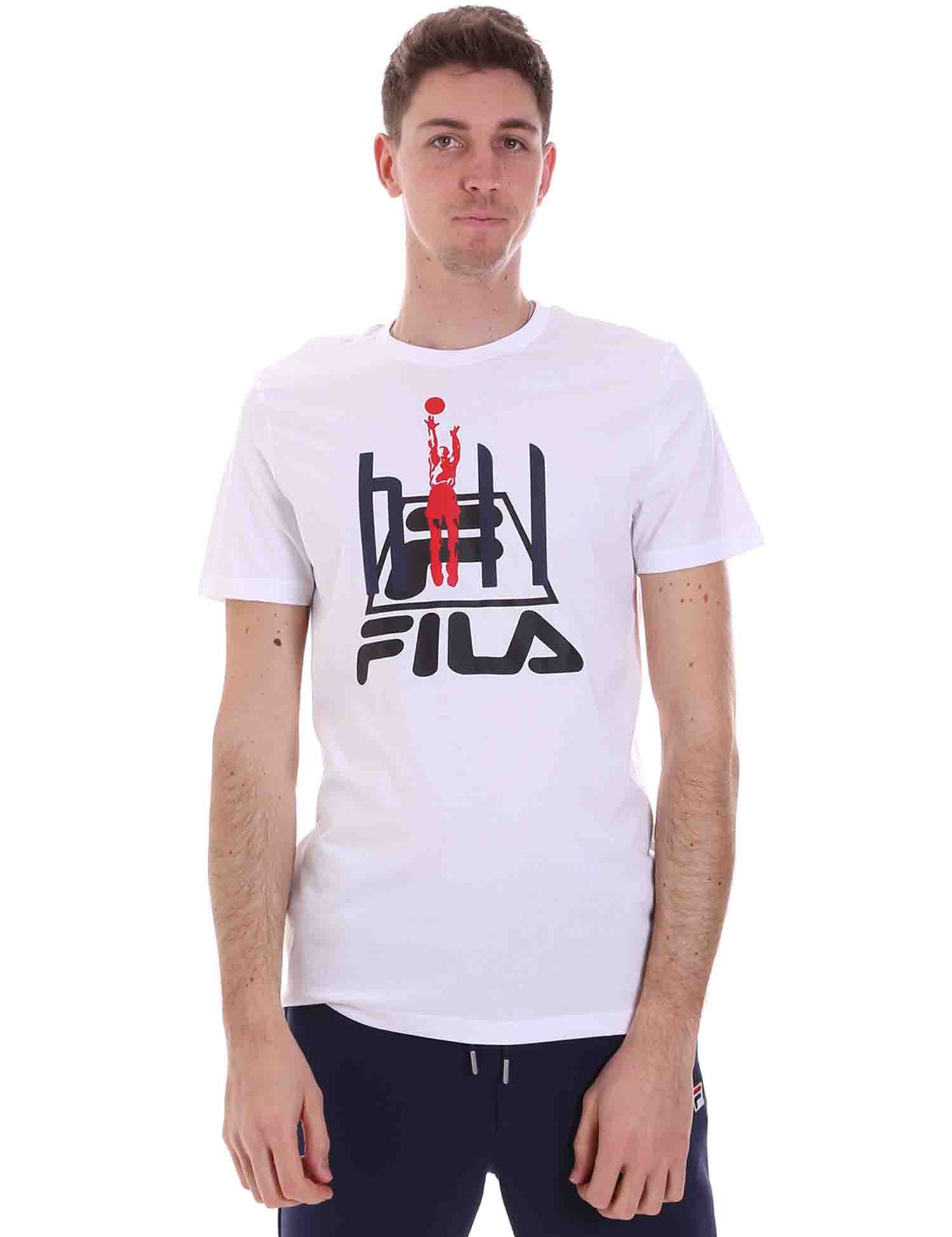 T-shirt Bianco Fila