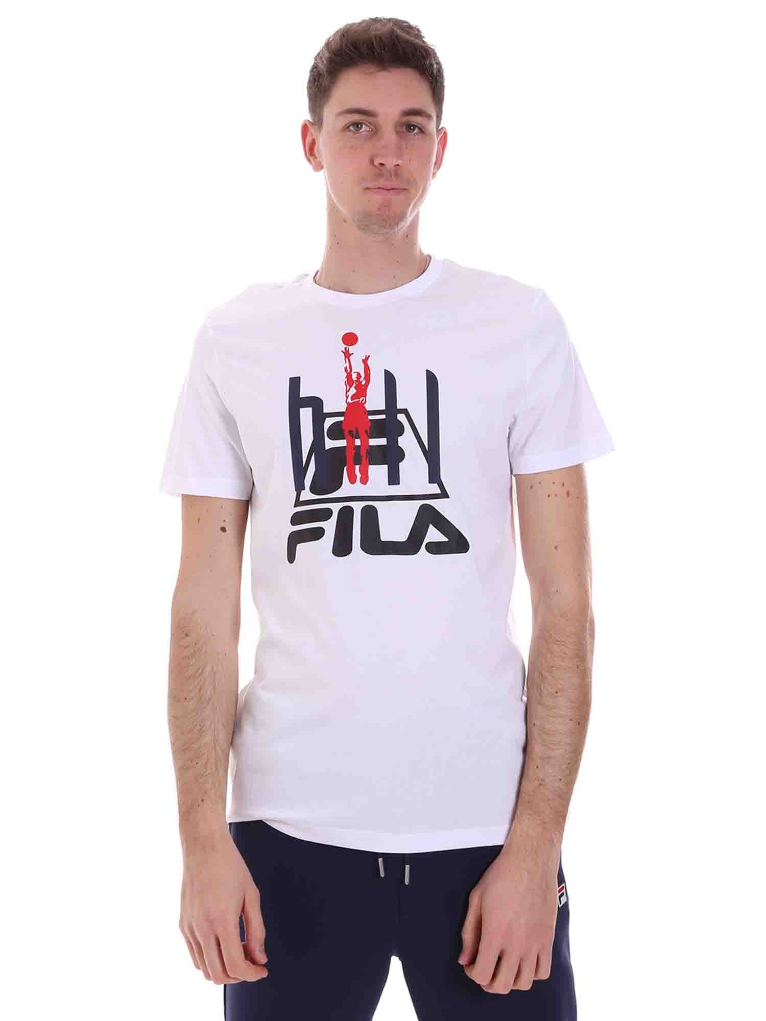T-shirt Bianco Fila