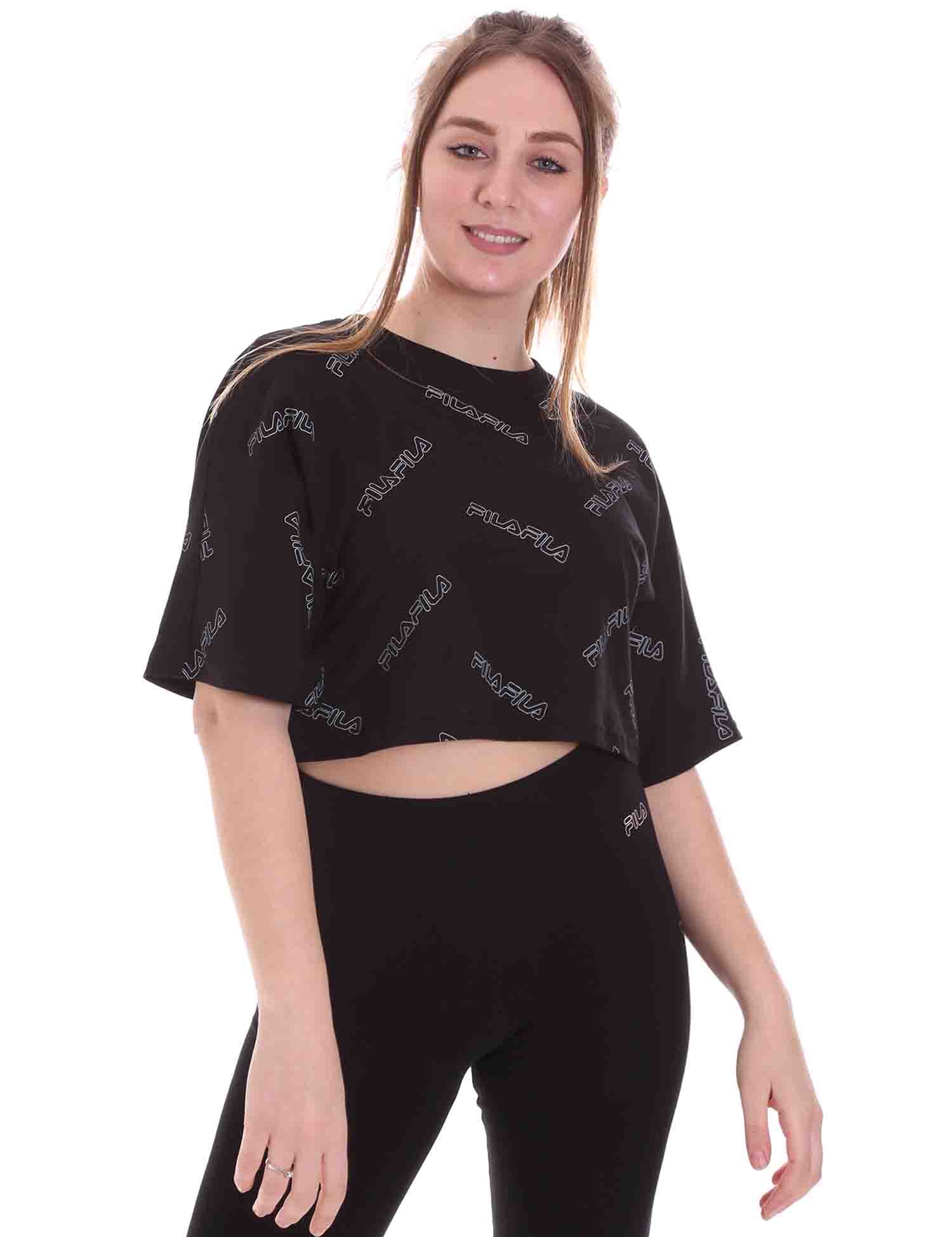 T-shirt Nero Fila