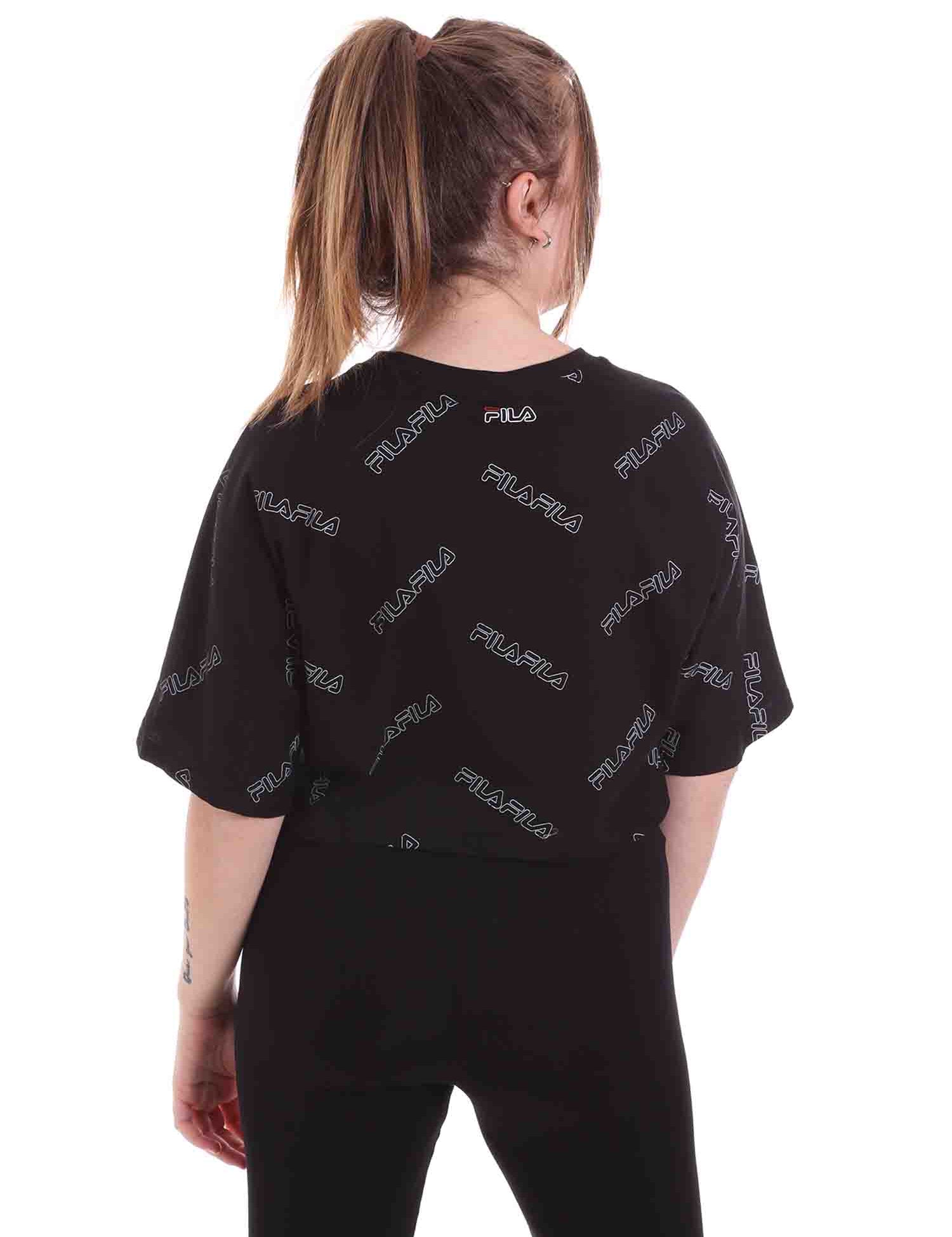 T-shirt Nero Fila