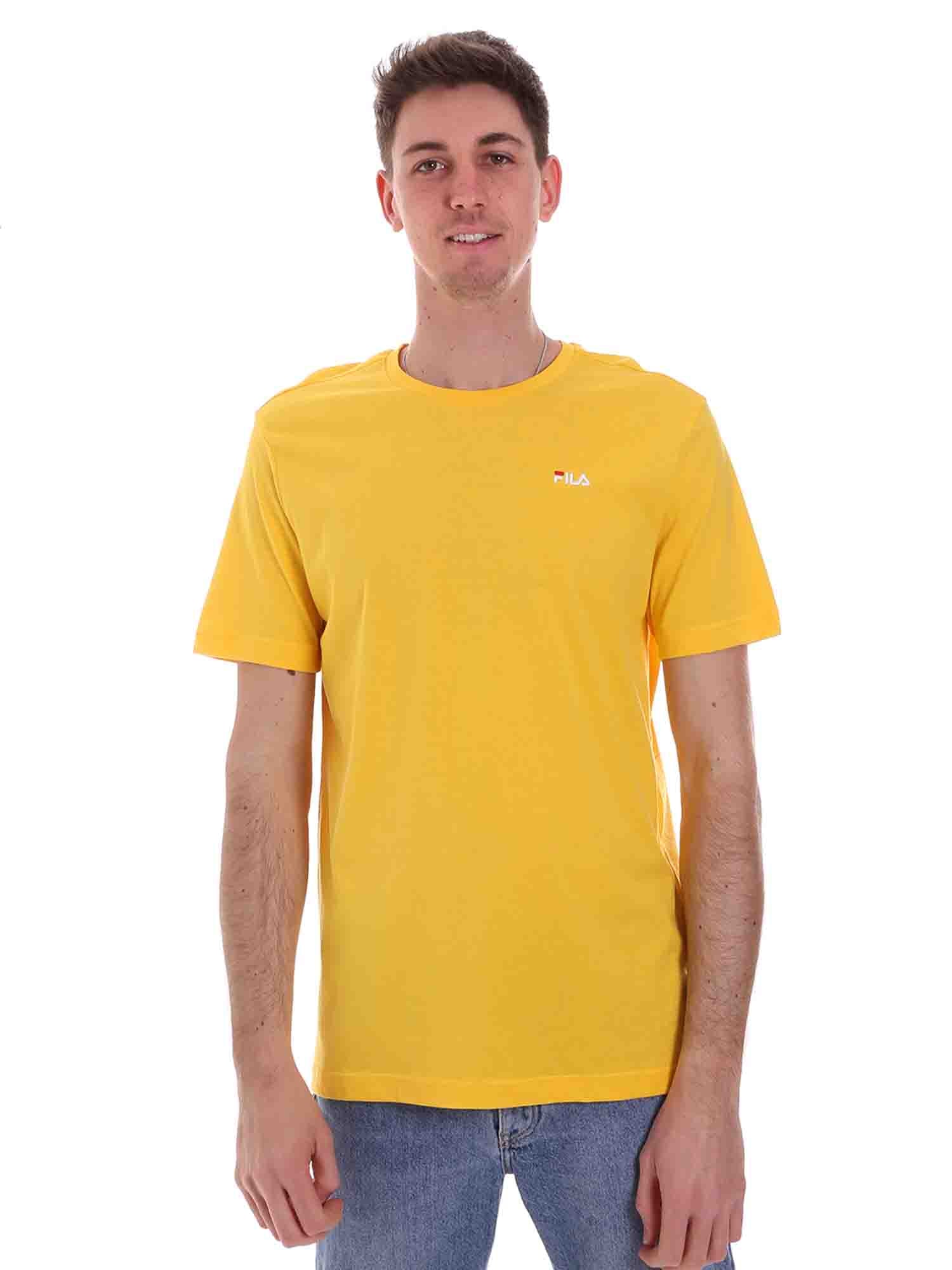 T-shirt Giallo Fila