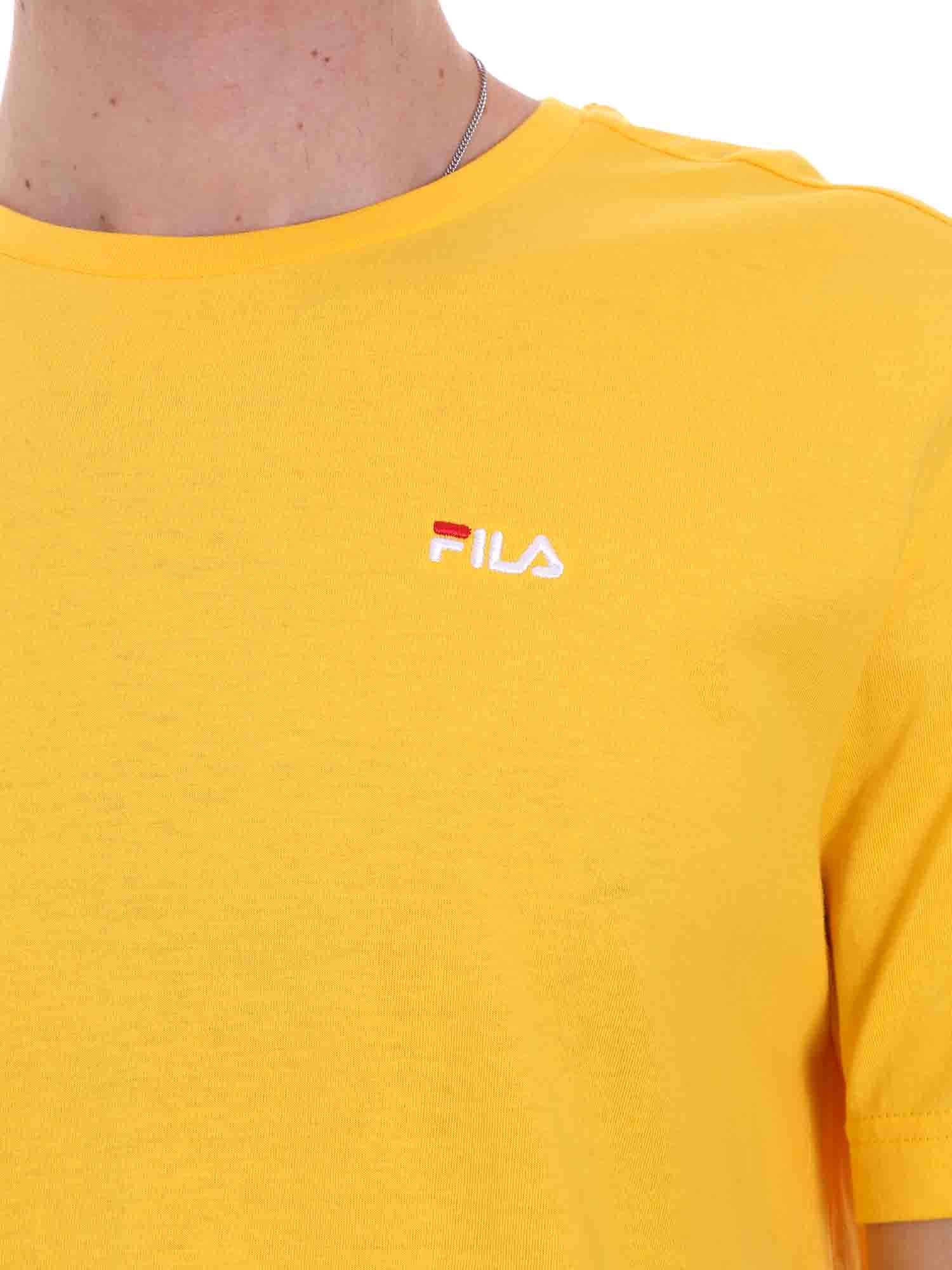 T-shirt Giallo Fila
