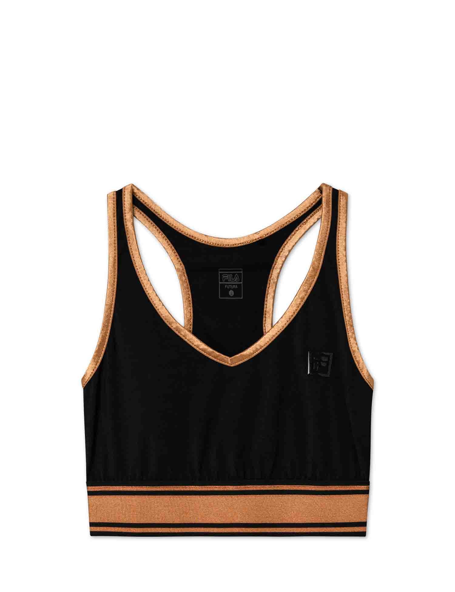 Top e canotte Nero Fila