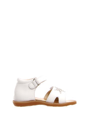 Sandali con strappi Bianco Naturino