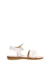 Sandali con strappi Bianco Naturino