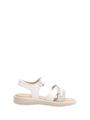 Sandali con strappi Bianco Naturino