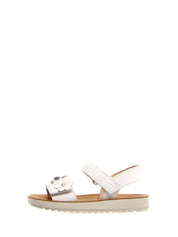 Sandali con strappi Bianco Naturino