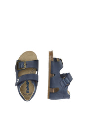 Sandali con strappi Blu Falcotto