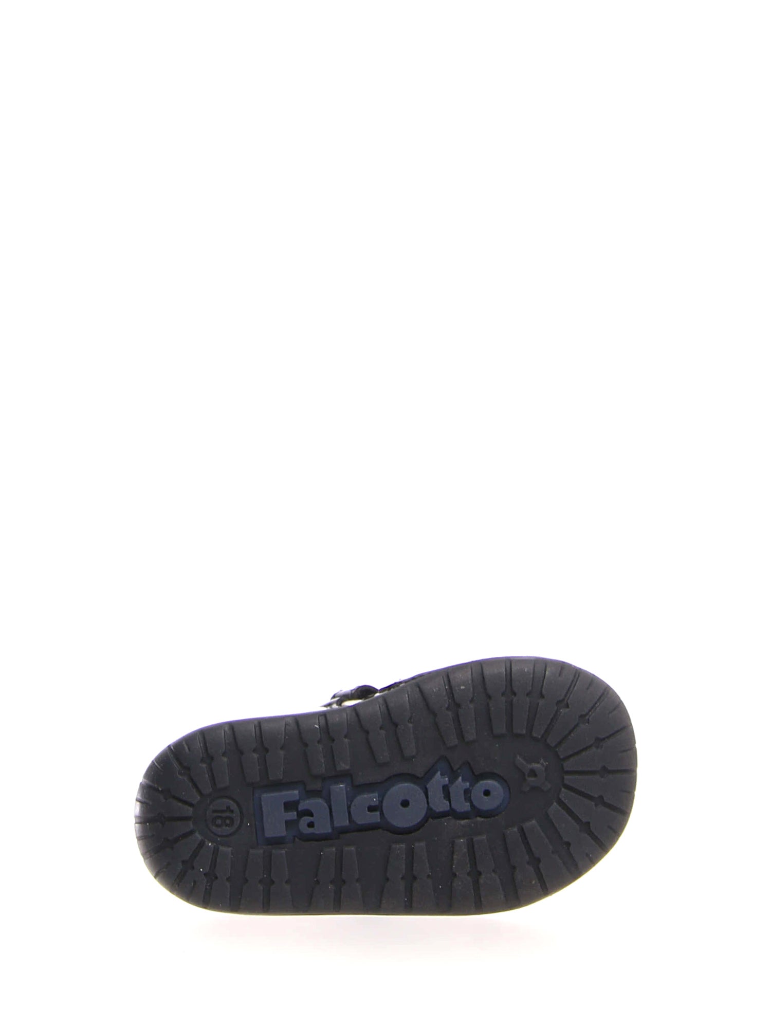 Sandali con strappi Nero Falcotto