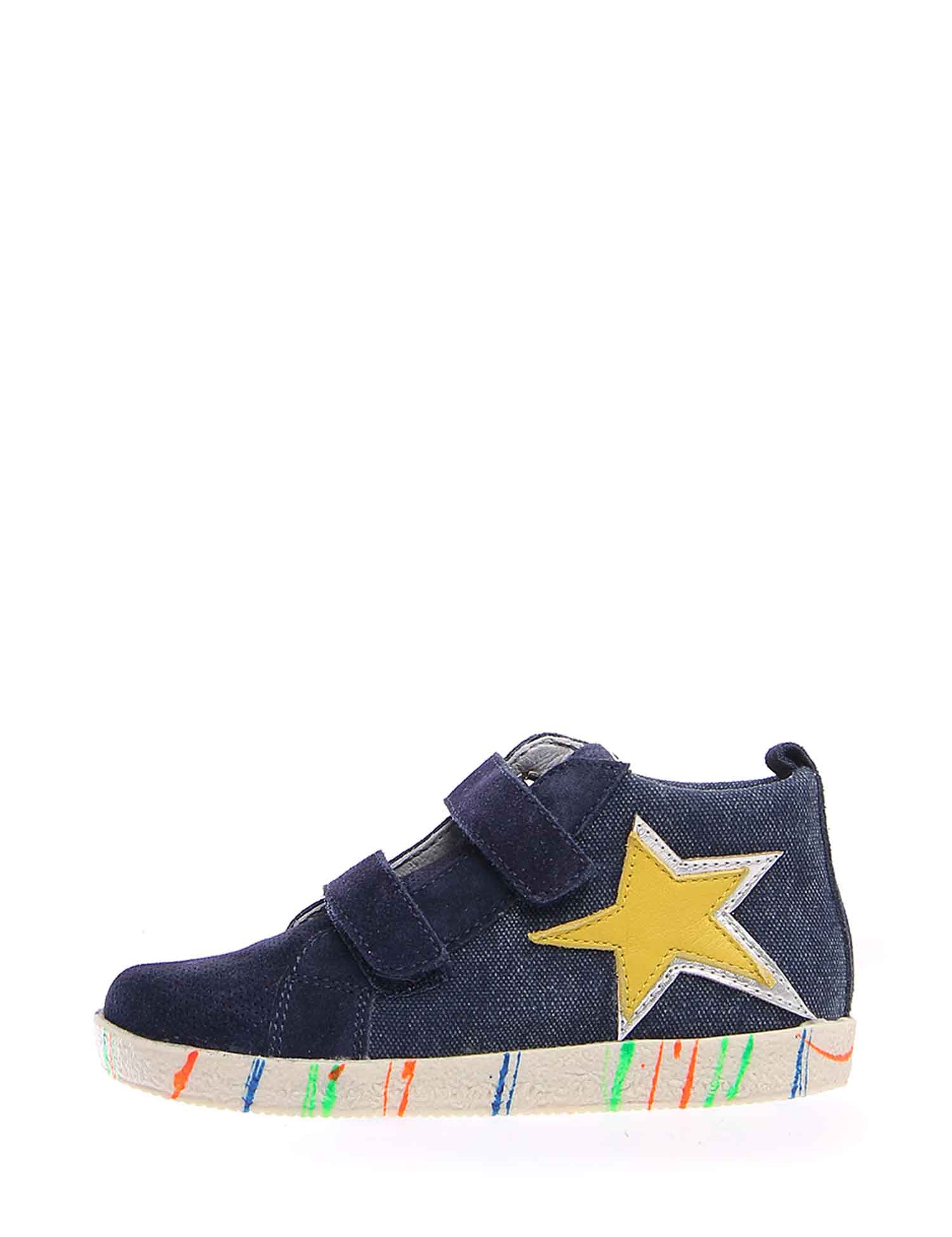 Sandali con strappi Blu Falcotto