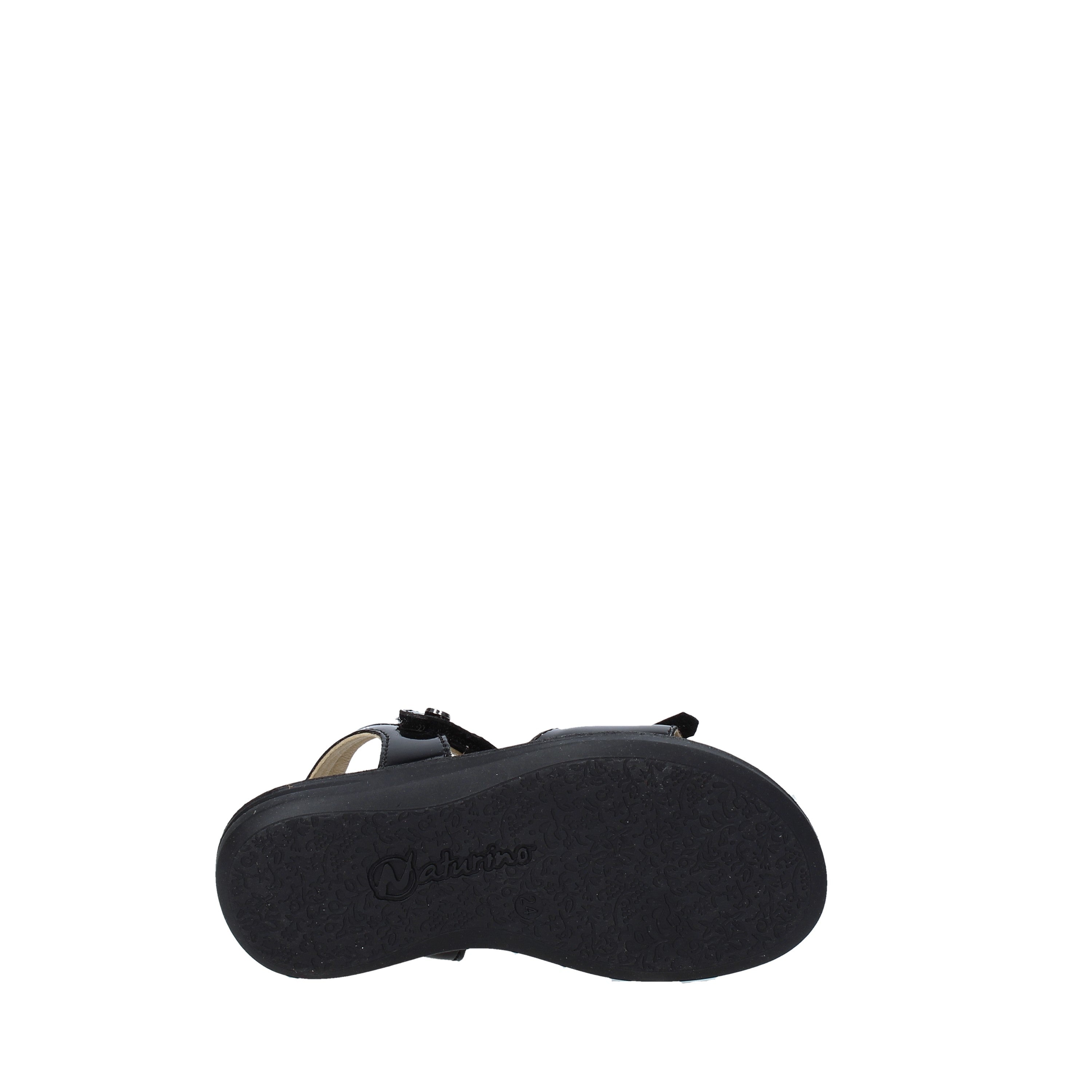 Sandali con strappi Nero Naturino