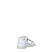 Sandali con strappi Bianco Falcotto