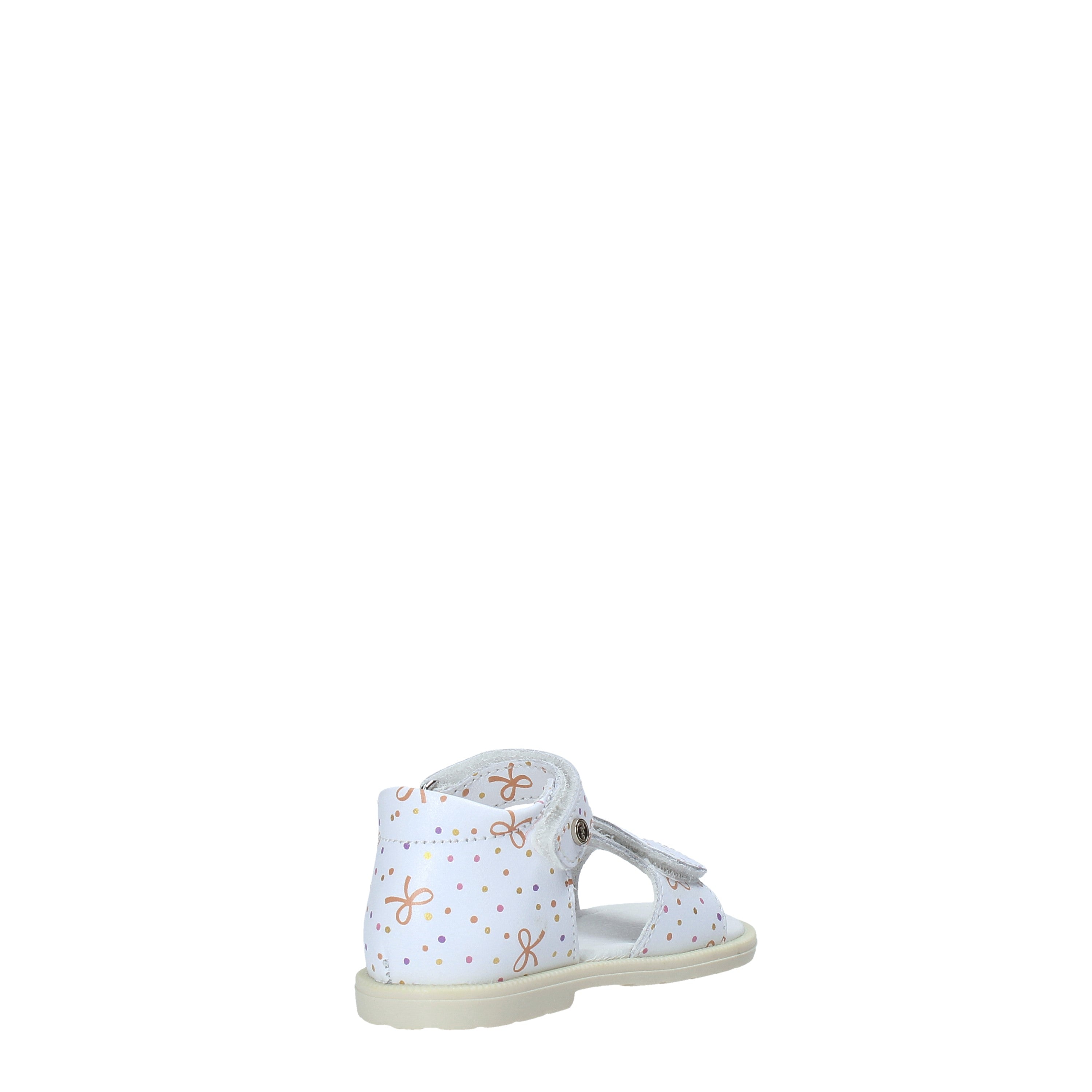 Sandali con strappi Bianco Falcotto
