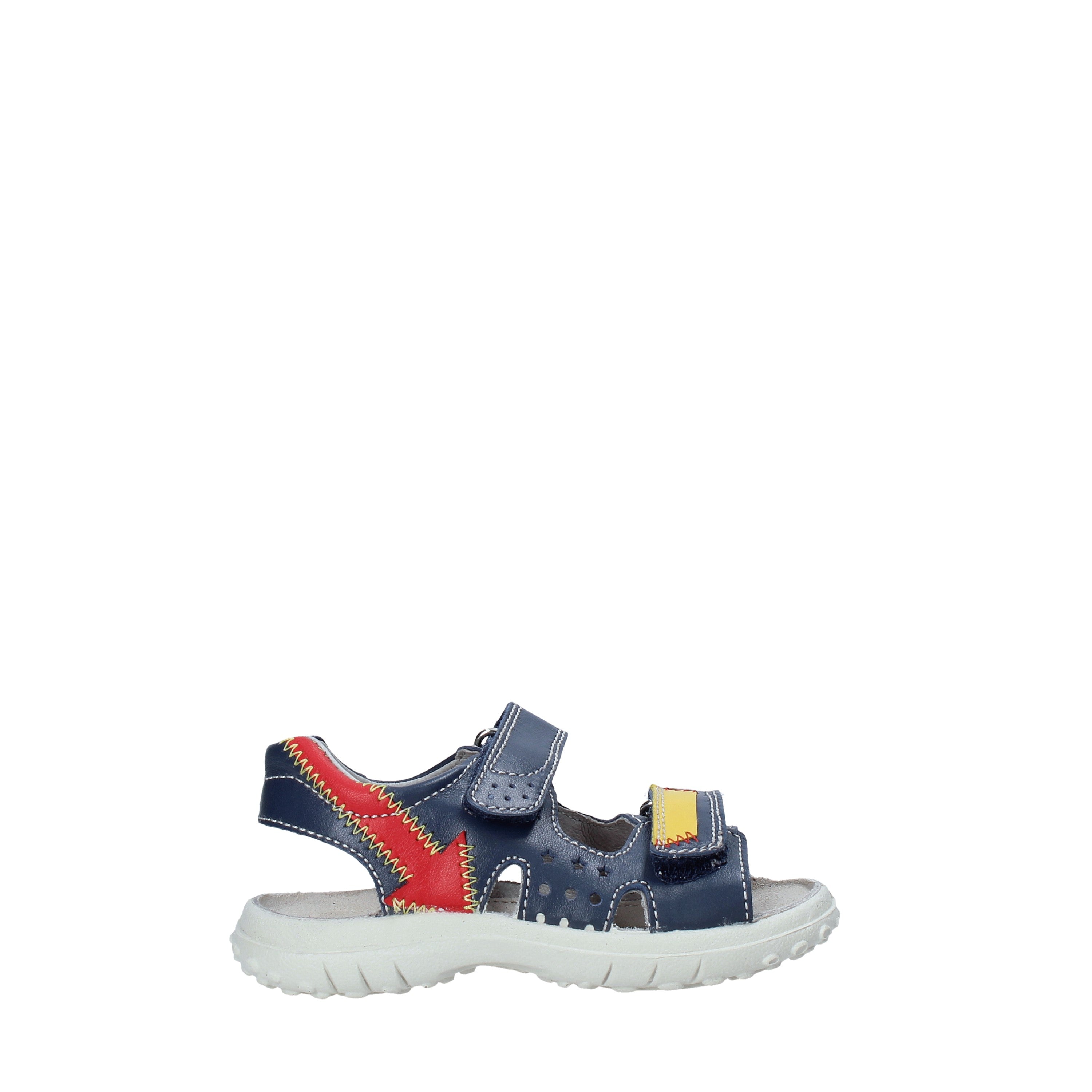 Sandali con strappi Blu Naturino