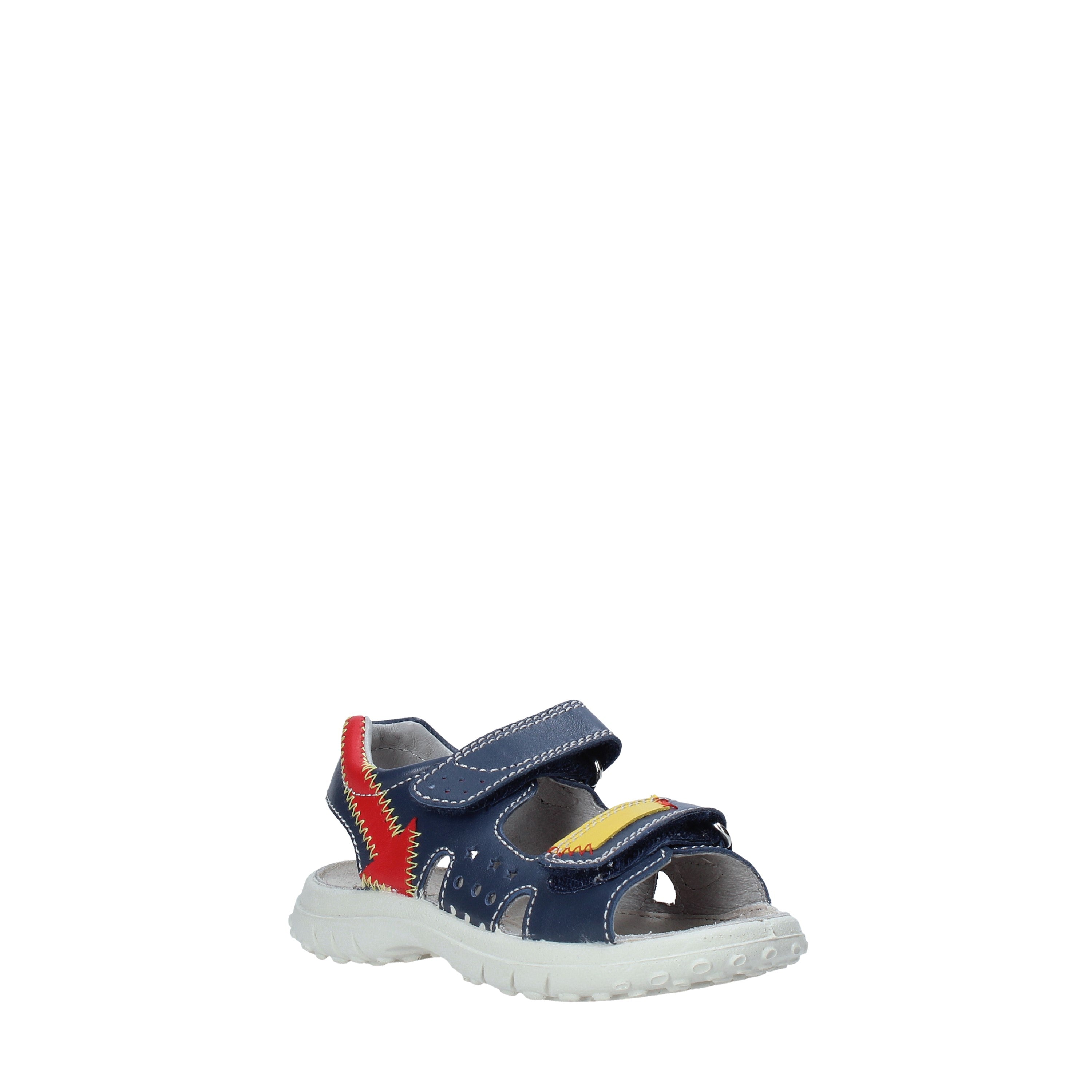 Sandali con strappi Blu Naturino