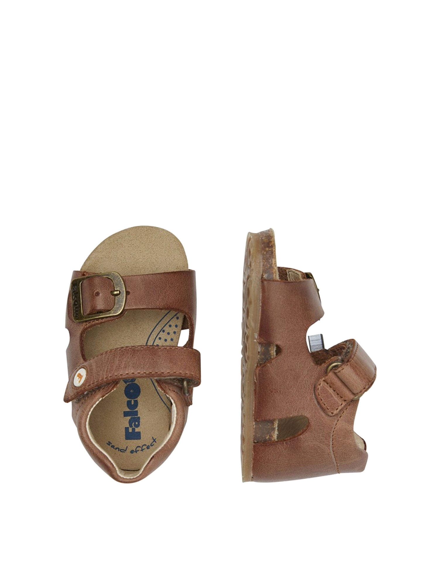 Sandali con strappi Marrone Falcotto