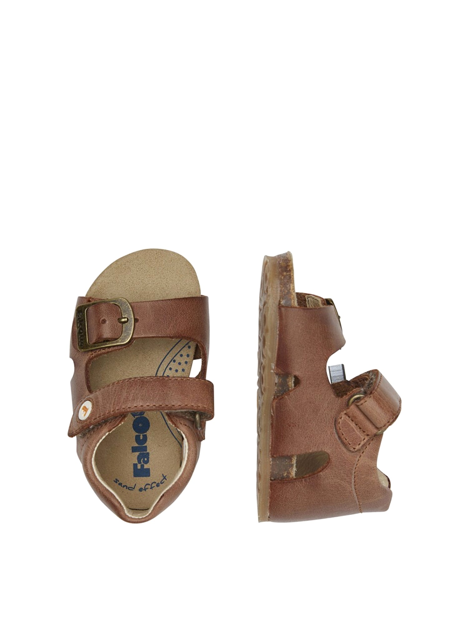 Sandali con strappi Marrone Falcotto