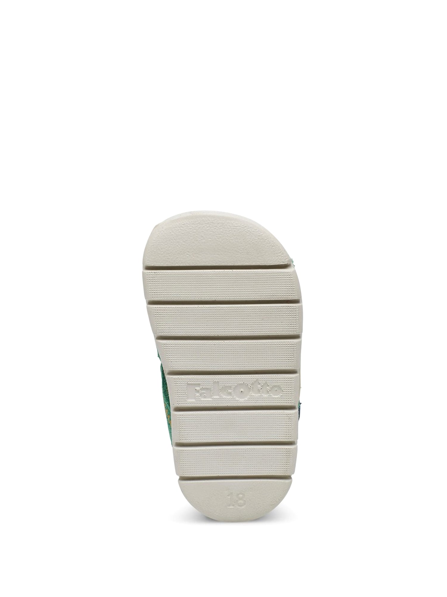 Sandali con strappi Verde Falcotto