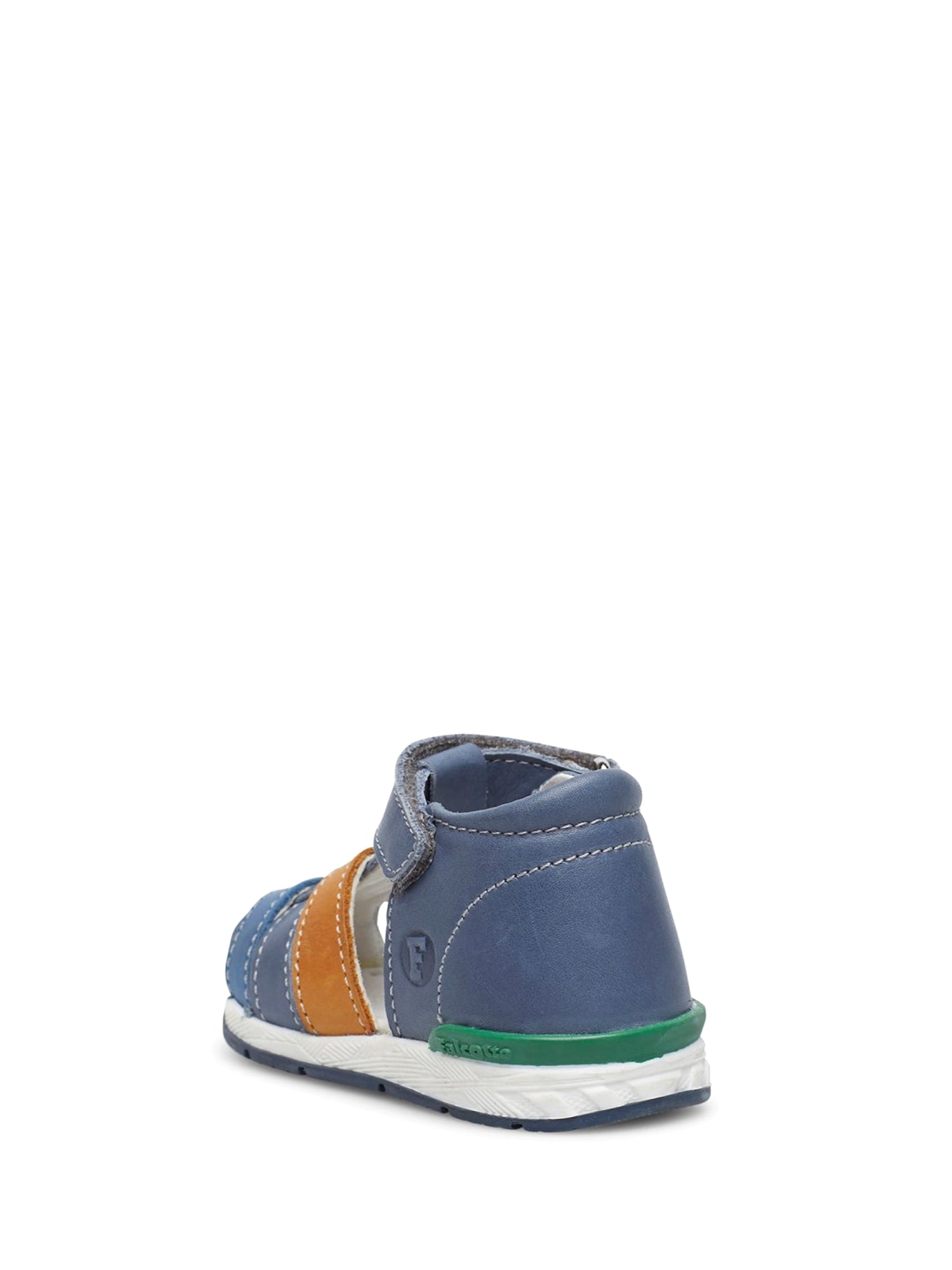 Sandali con strappi Blu Falcotto