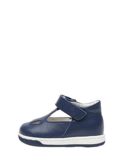 Sandali con strappi Blu Falcotto