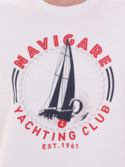 T-shirt Bianco Navigare