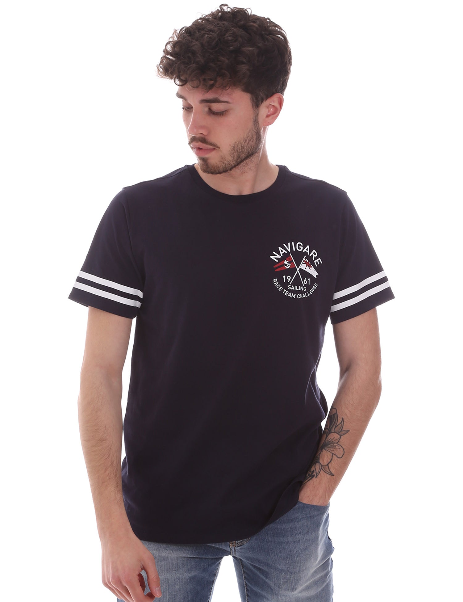 T-shirt Blu Navigare