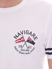 T-shirt Bianco Navigare