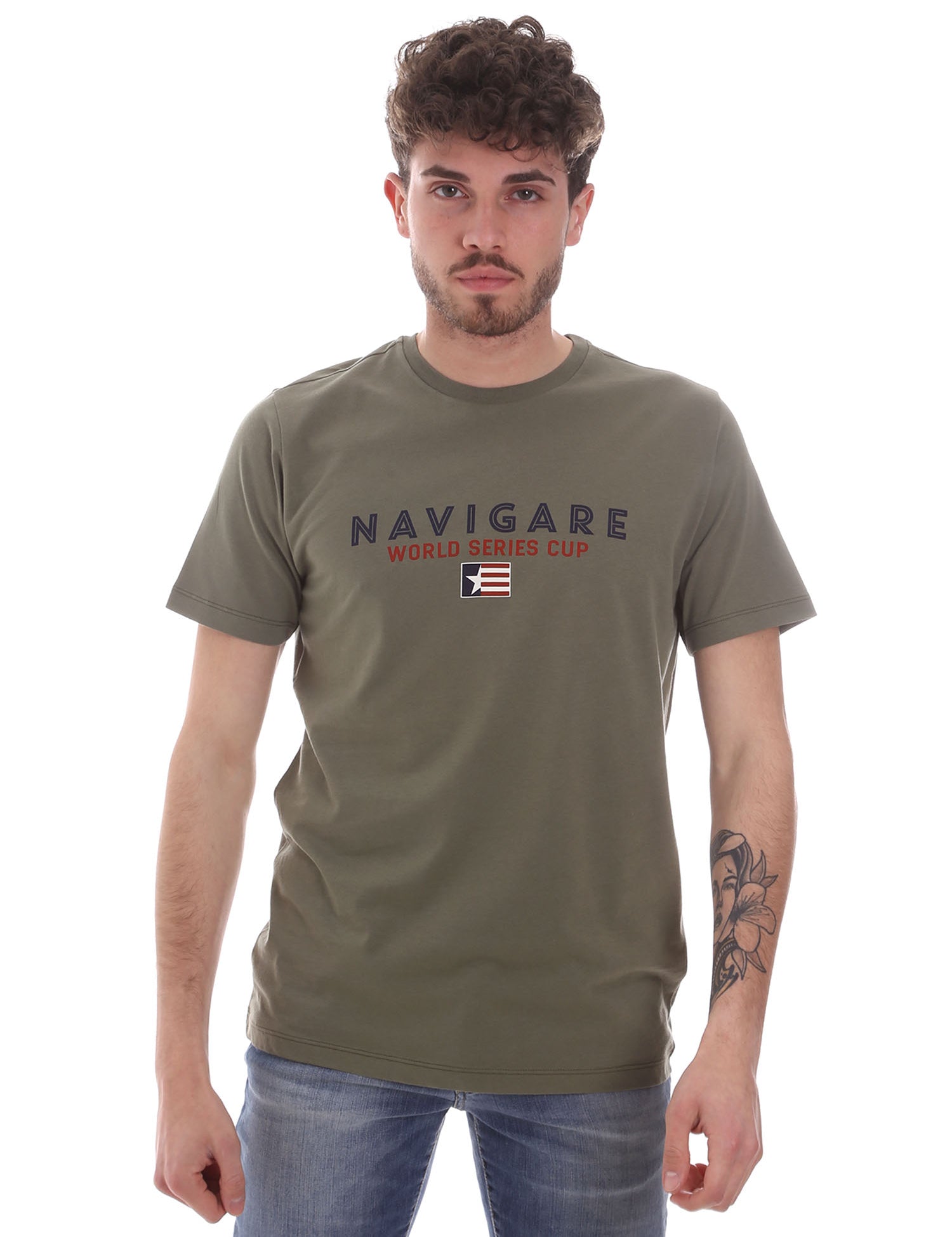 T-shirt Verde Navigare
