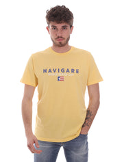 T-shirt Giallo Navigare