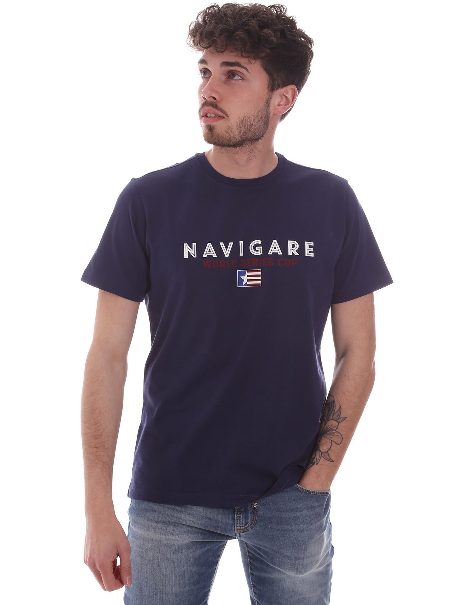 T-shirt Blu Navigare
