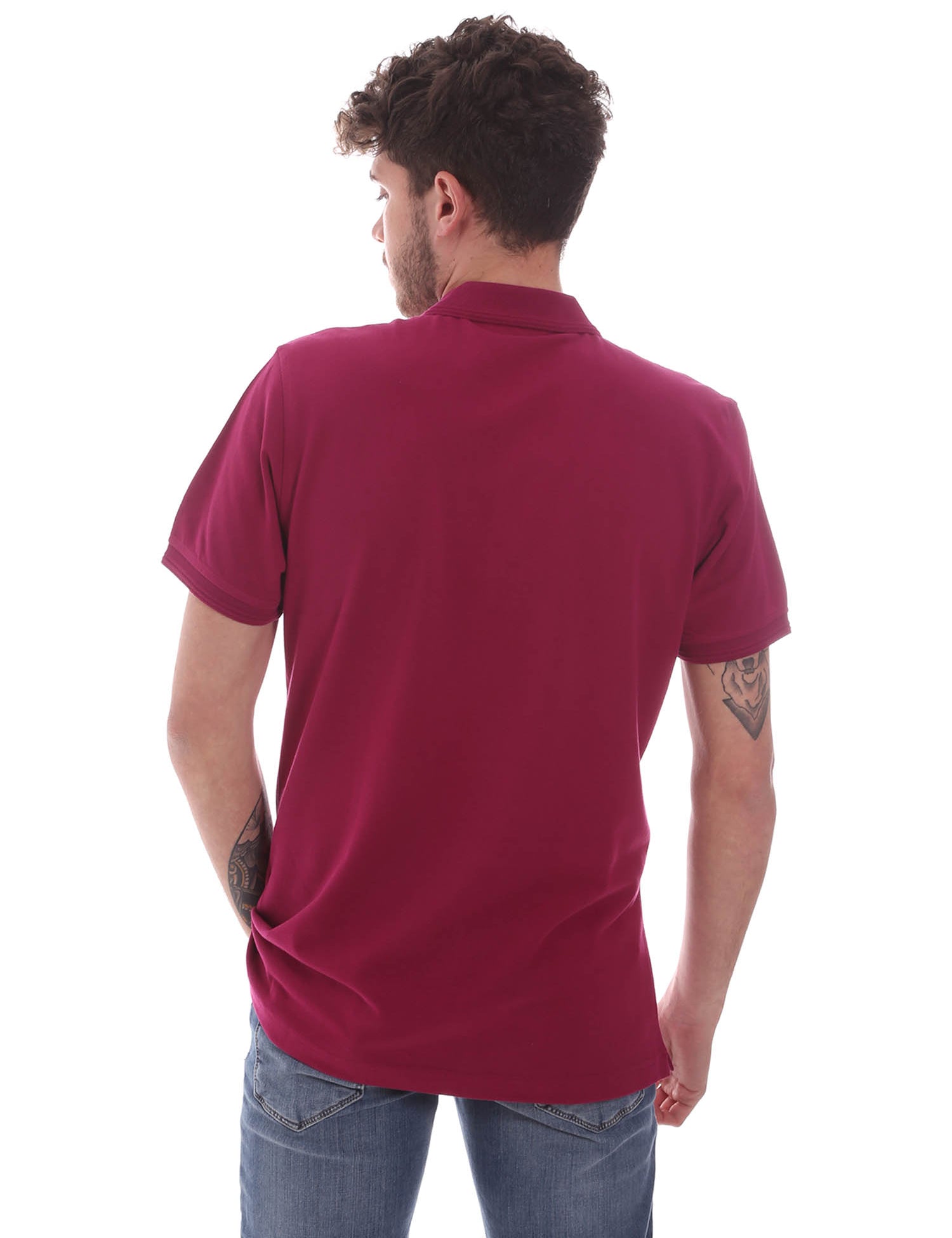 Polo Rosso Scuro Navigare