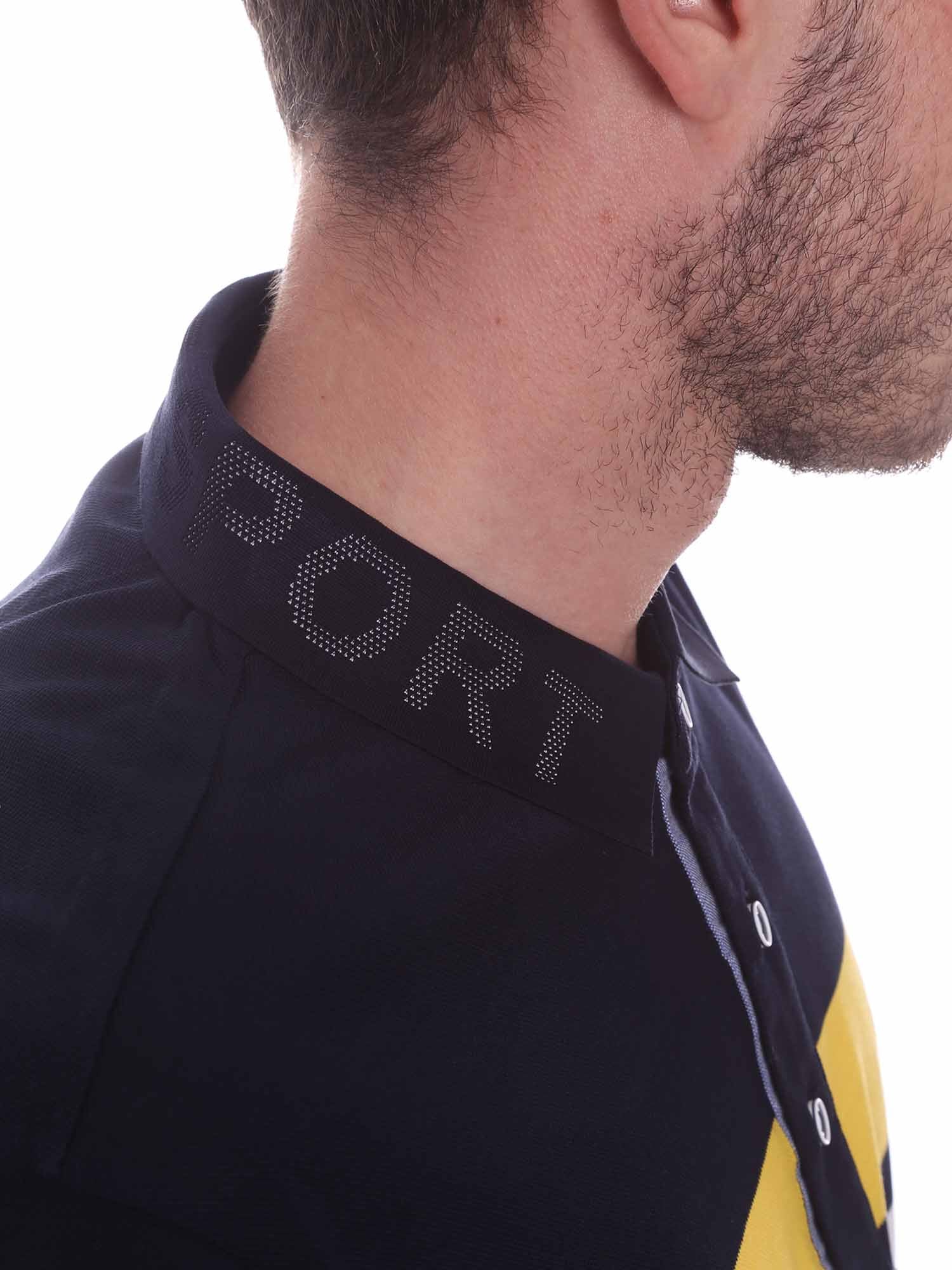 Polo Blu Scuro Navigare