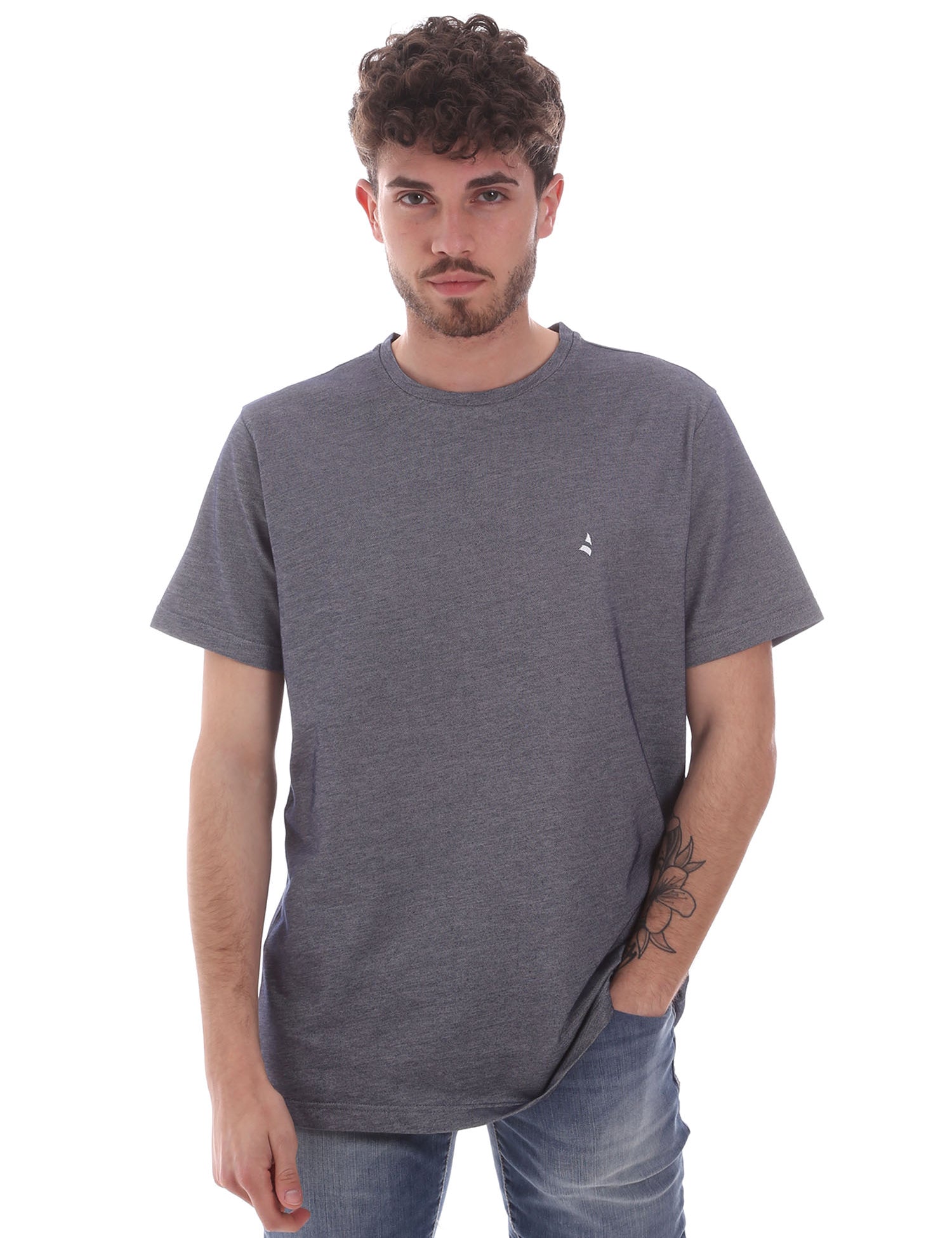 T-shirt Grigio Navigare