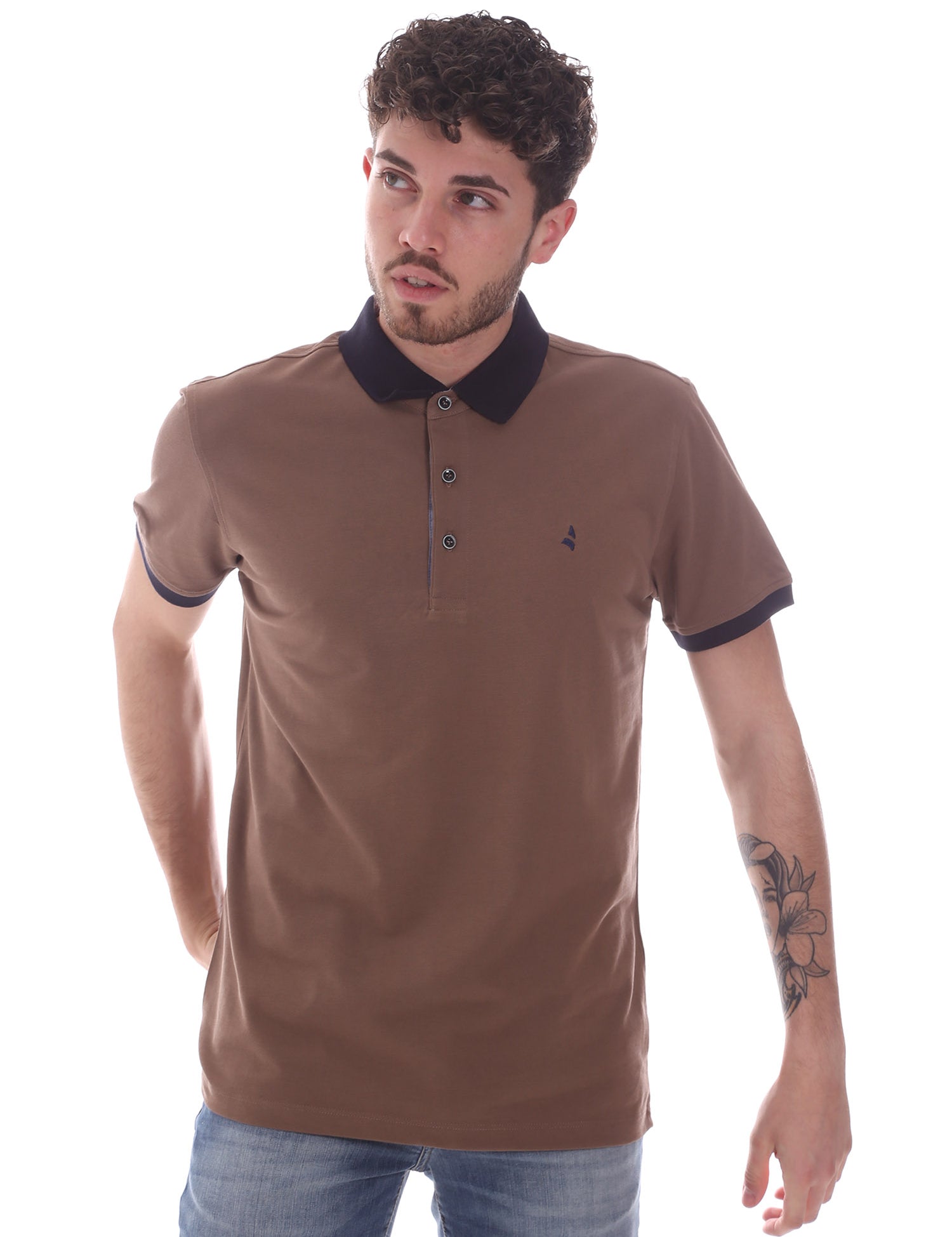 Polo Marrone Navigare