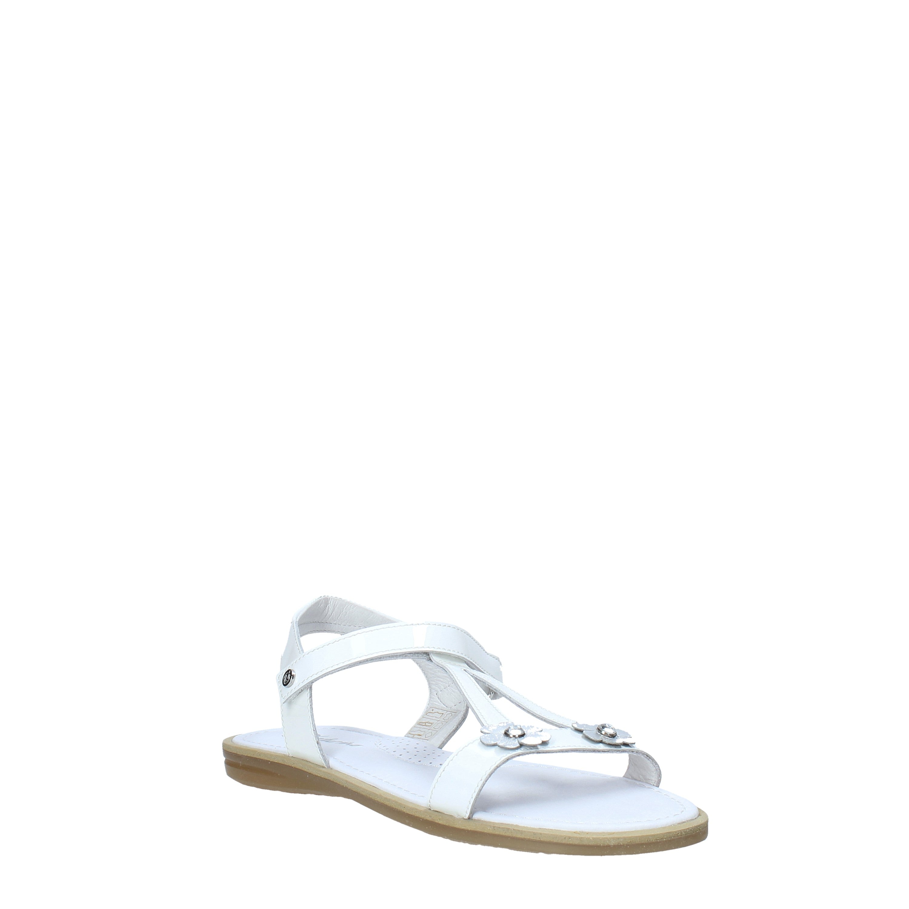 Sandali con strappi Bianco Naturino