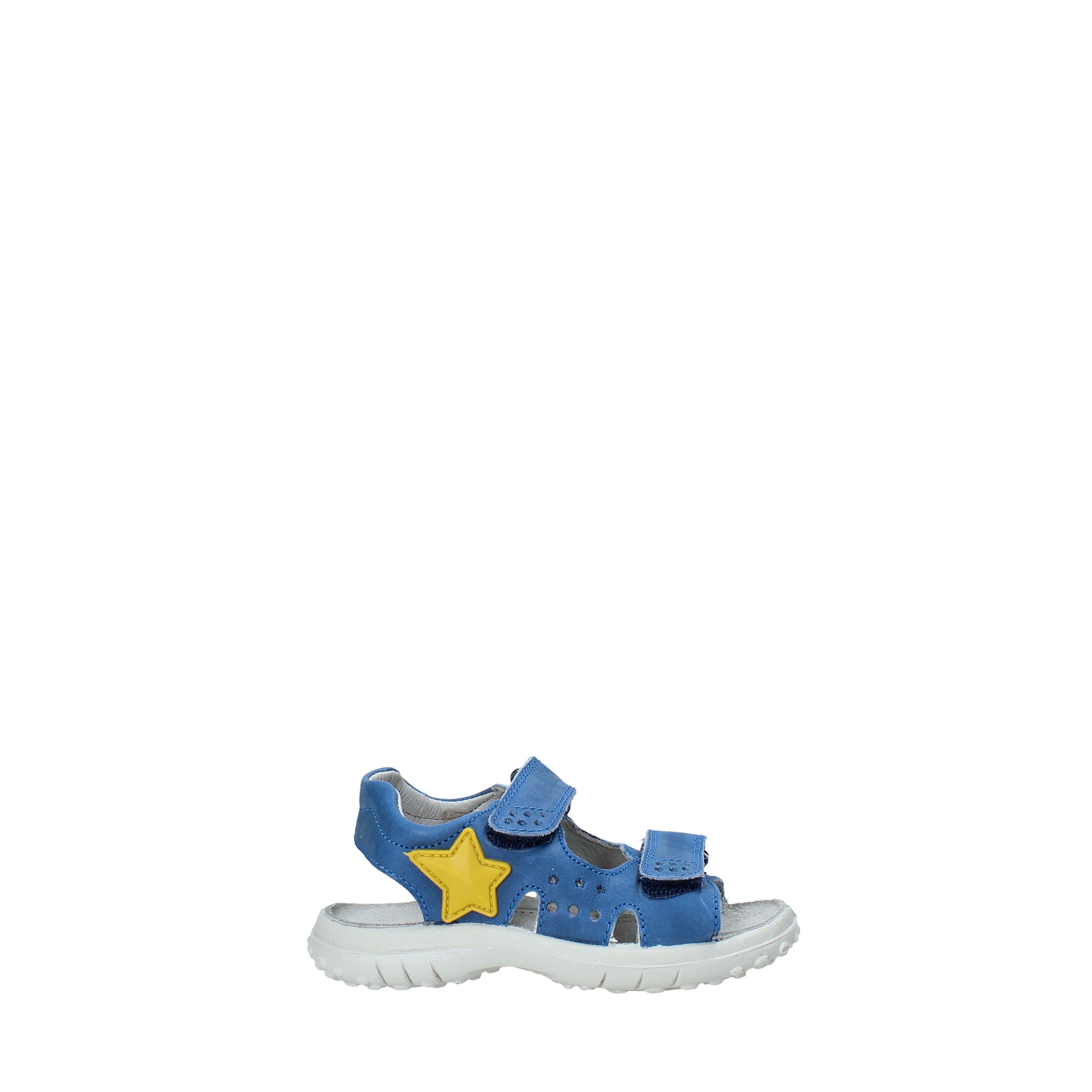 Sandali con strappi Blu Naturino